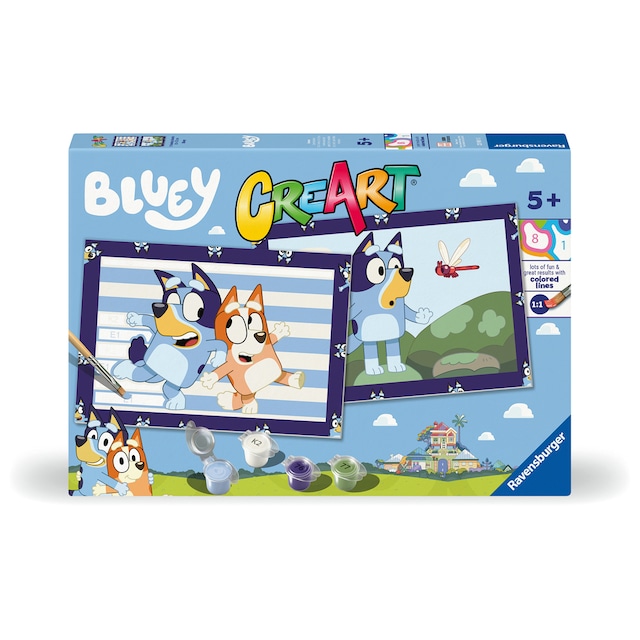 Juego Creativo - Creart Serie Junior: 2 X Bluey Ravensburger
