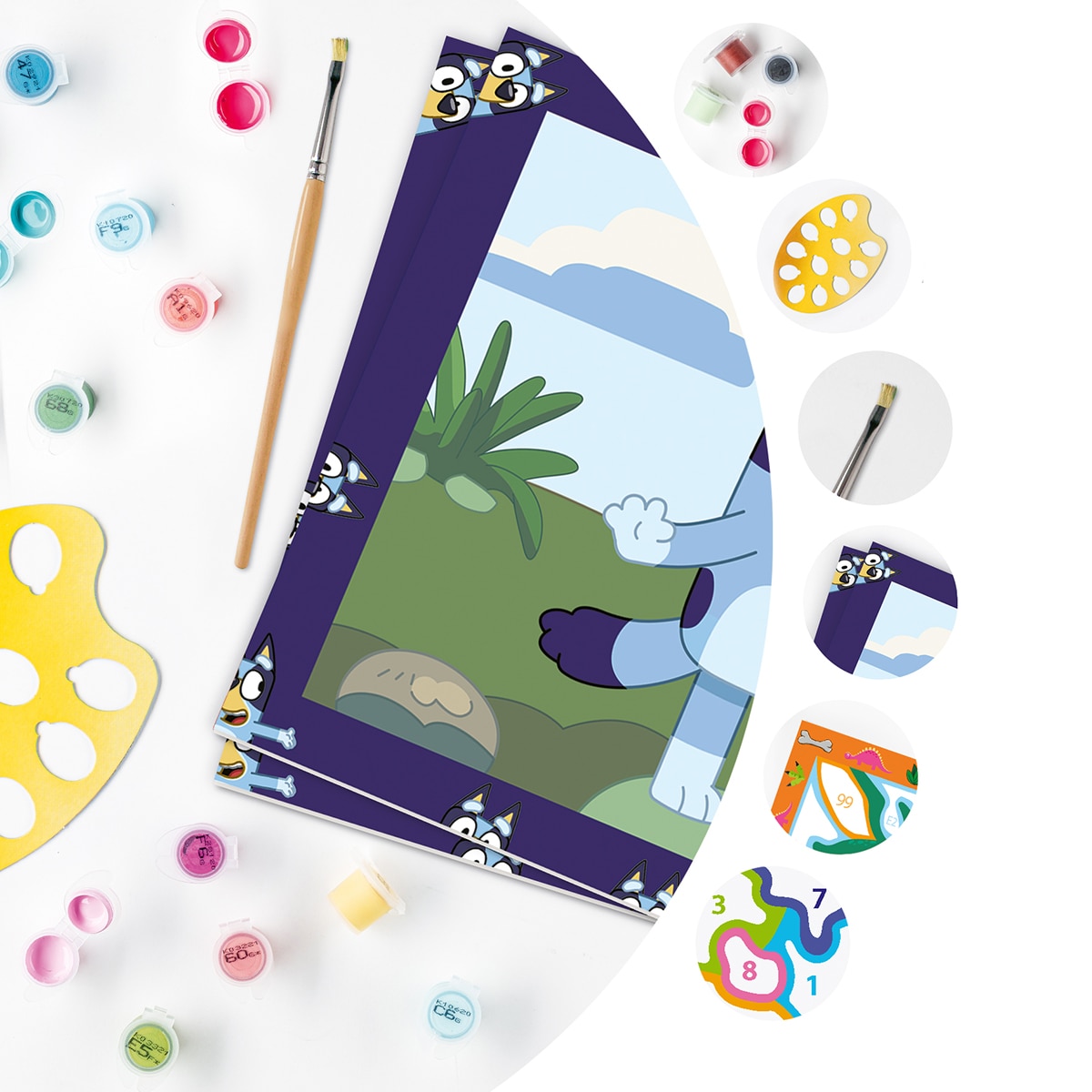 Juego Creativo - Creart Serie Junior: 2 X Bluey Ravensburger 4