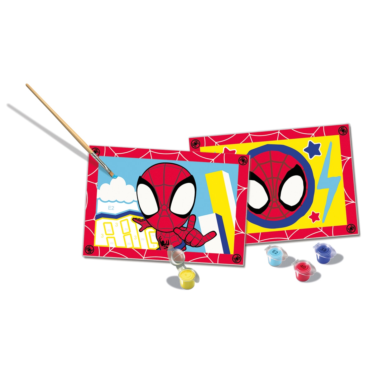 Juego Creativo - Creart Serie Junior: 2 X Spidey Ravensburger 2