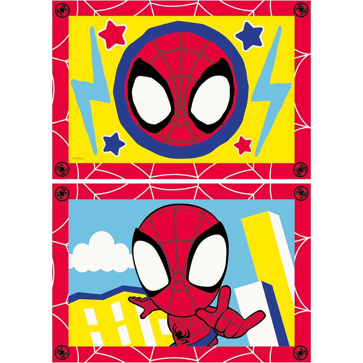 Juego Creativo - Creart Serie Junior: 2 X Spidey Ravensburger 3
