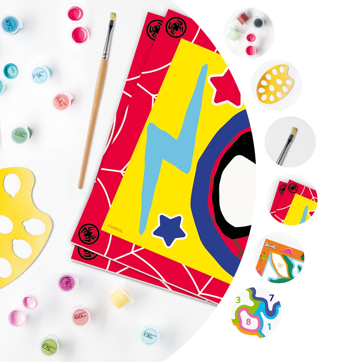Juego Creativo - Creart Serie Junior: 2 X Spidey Ravensburger 4