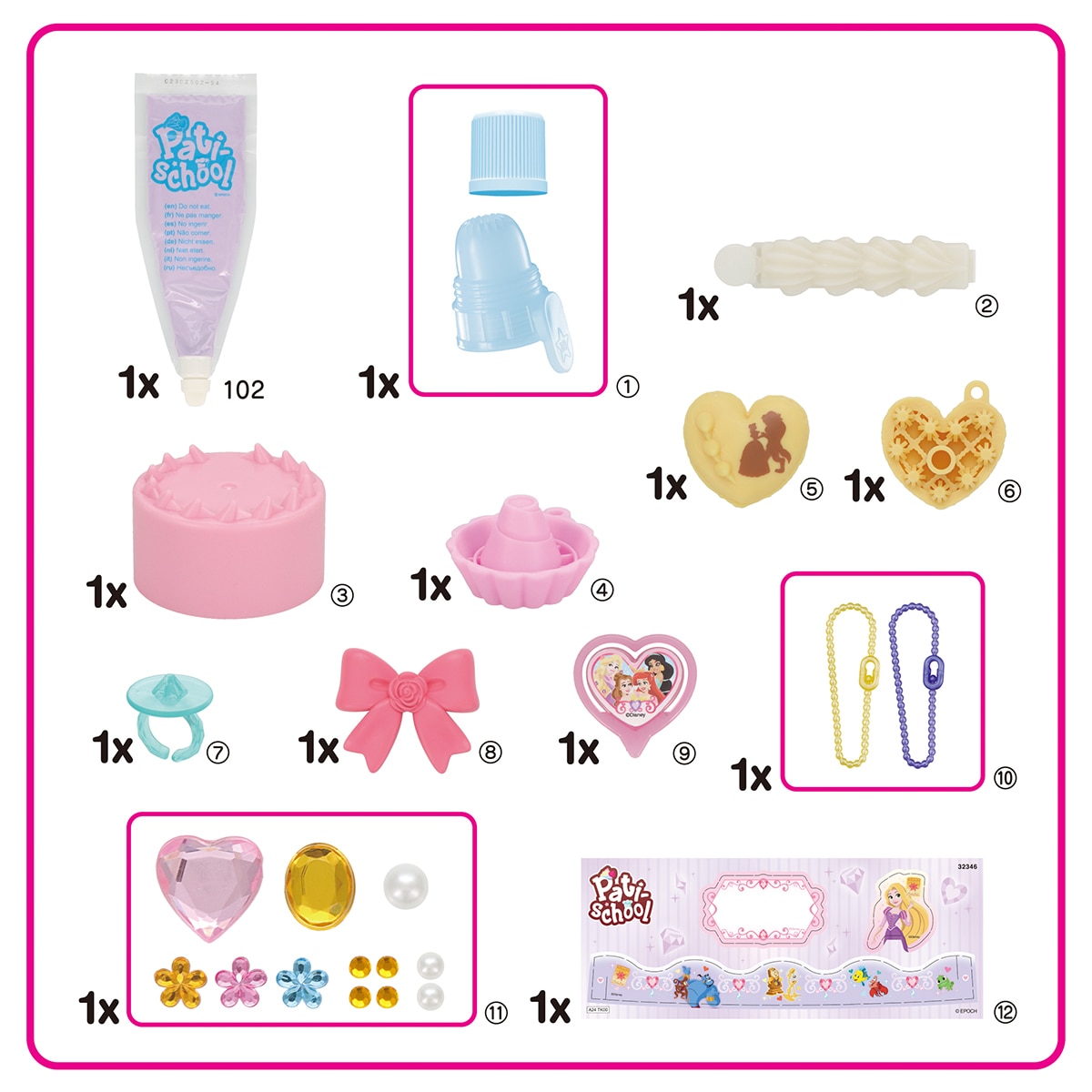 Kit de Creaciones Princesas Disney Epoch 2