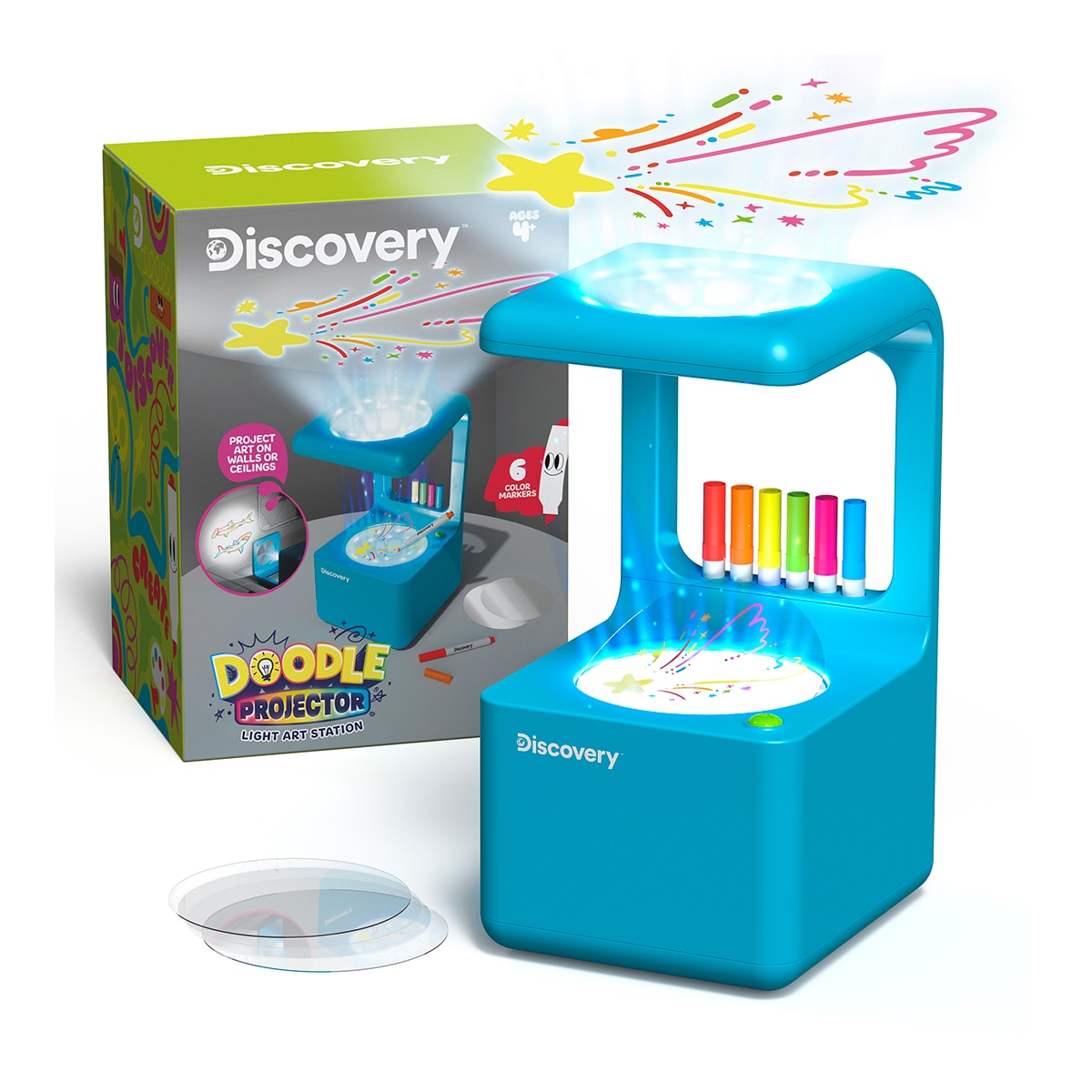 Imagen 0 de Estación de arte de luz con proyector Doodle Discovery