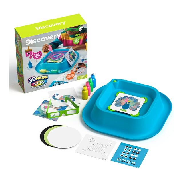 Imagen 0 de Estación de arte motorizada 3D Neon Spin Discovery
