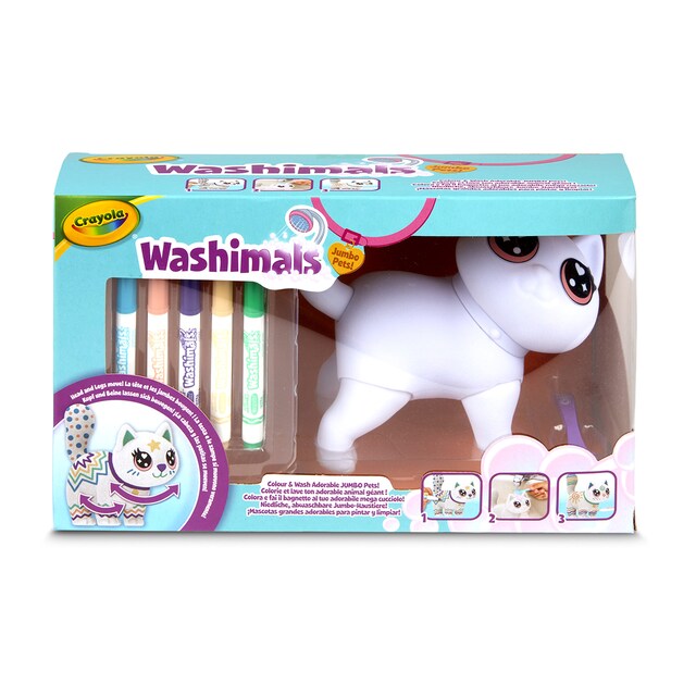 Washimals Jumbo Pets - La Gran Jenny 15 cm articulada