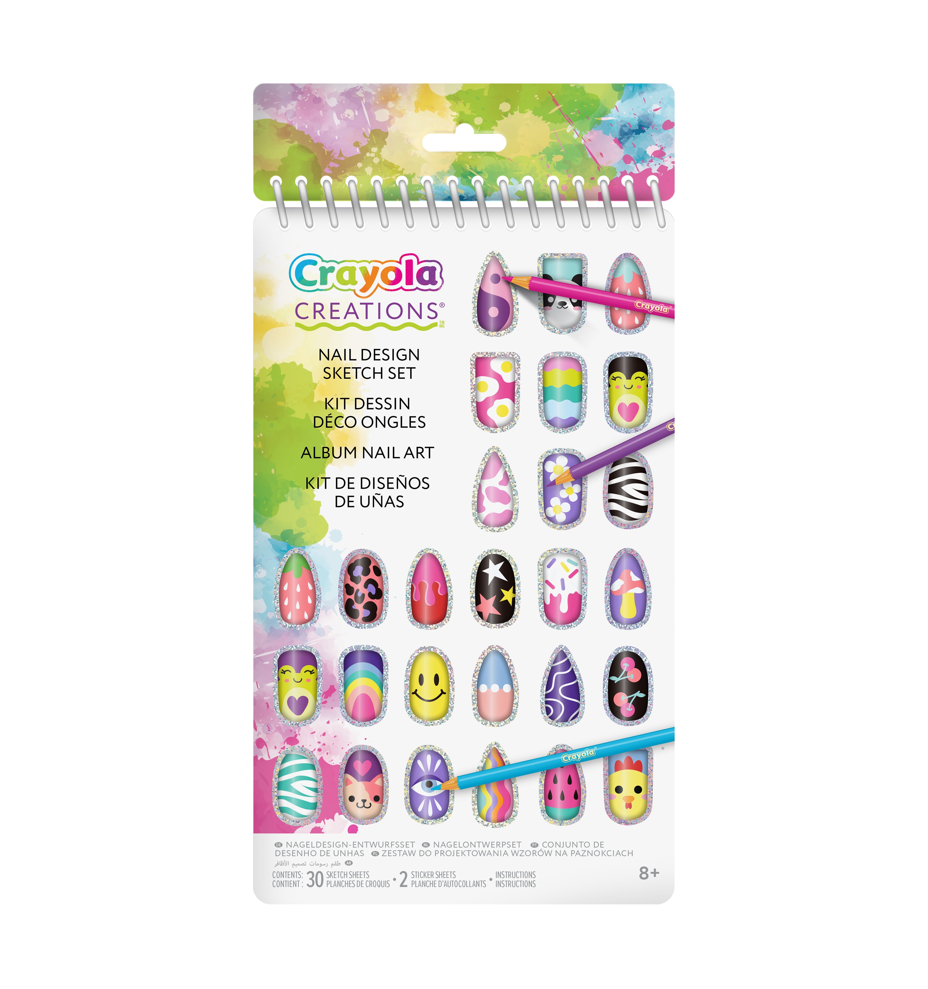 Imagen 0 de Creations Album Nail Art - Crea tus Diseños de Uñas