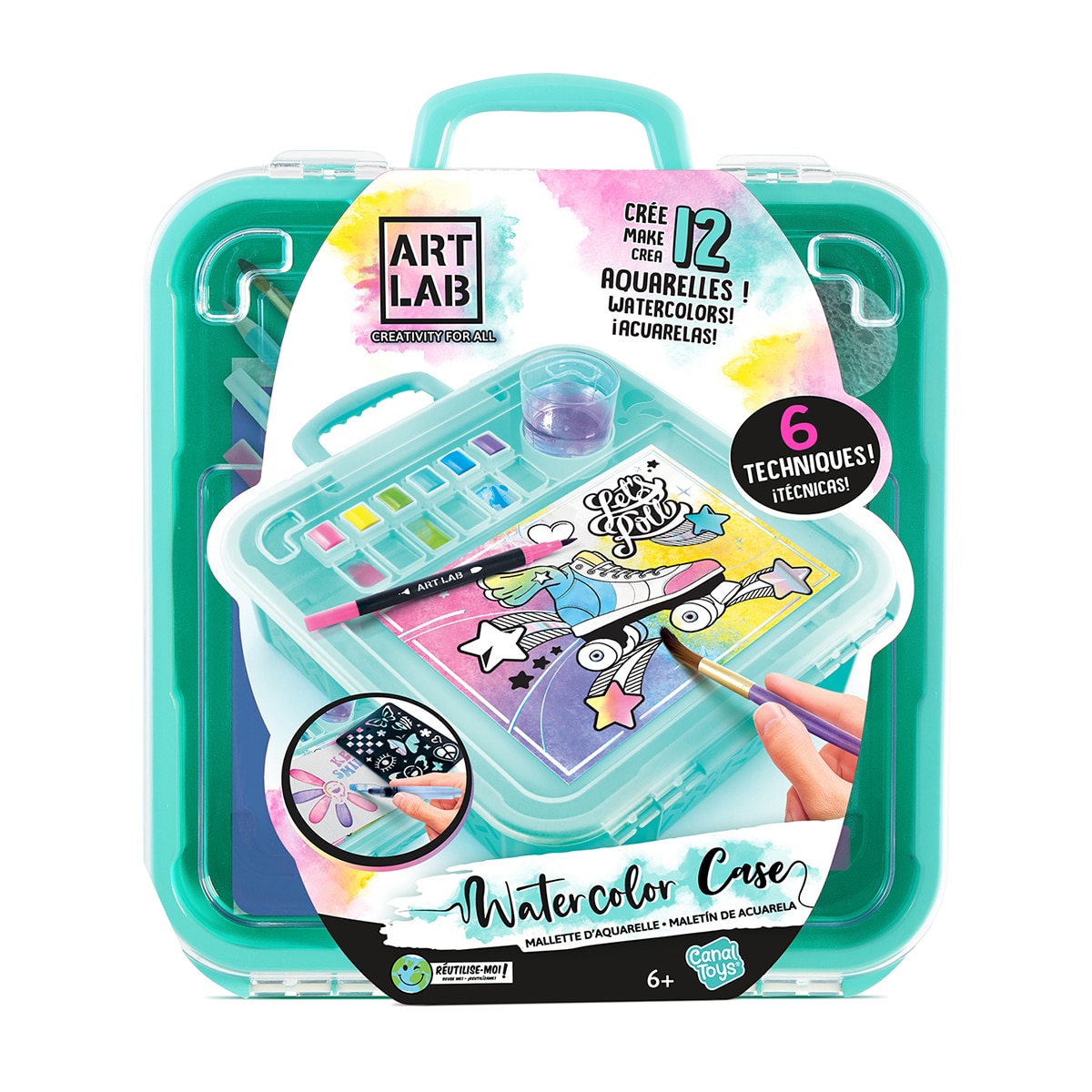 Imagen 0 de Maletin de acuarelas