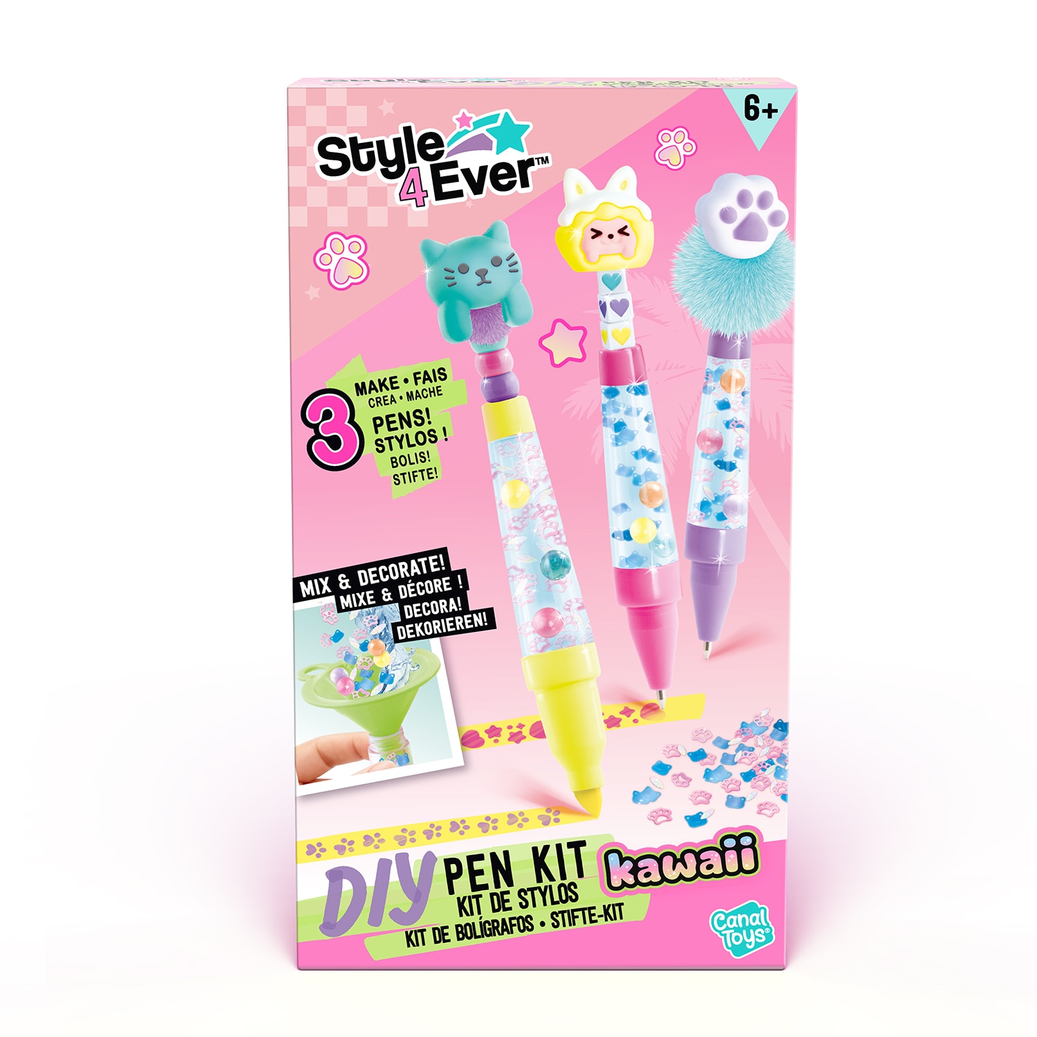 Kit manualidades Pack Subrayador y bolígrafos DIY Style 4 Ever 8