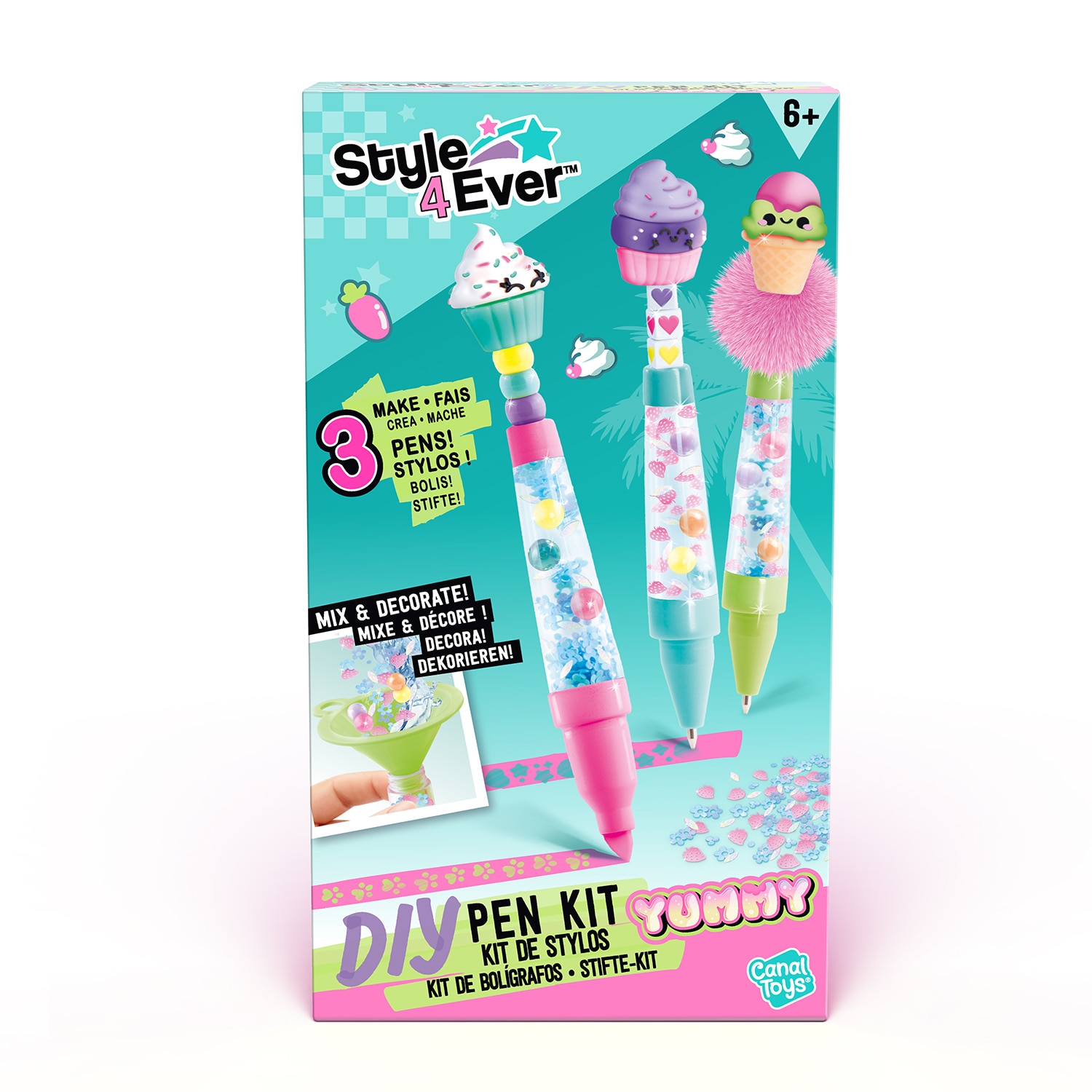 Kit manualidades Pack Subrayador y bolígrafos DIY Style 4 Ever 9