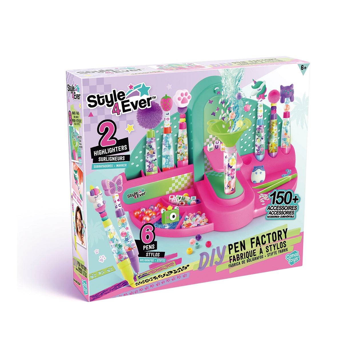 Fábrica de bolígrafos y subrayadores DIY Style 4 Ever 1