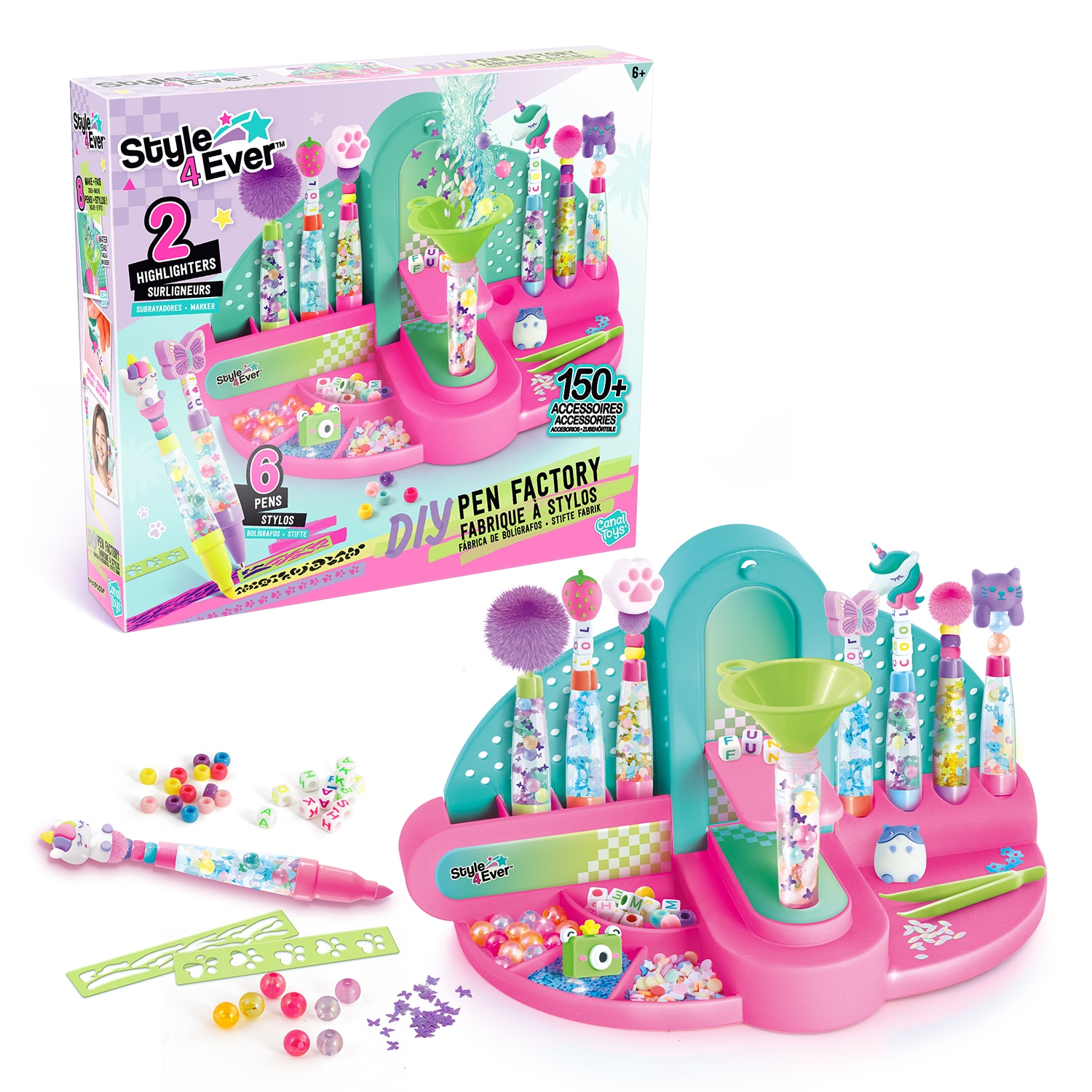 Fábrica de bolígrafos y subrayadores DIY Style 4 Ever 2