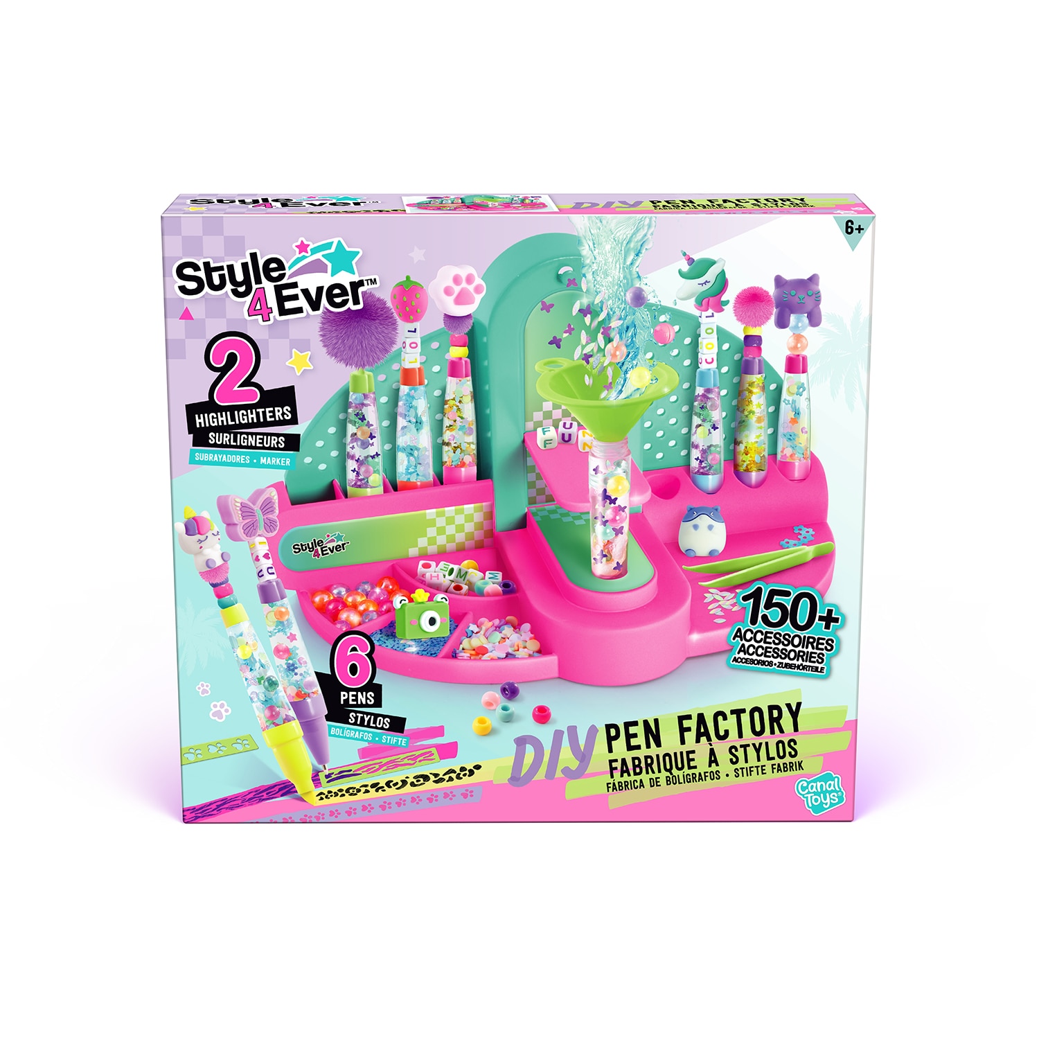 Fábrica de bolígrafos y subrayadores DIY Style 4 Ever 5