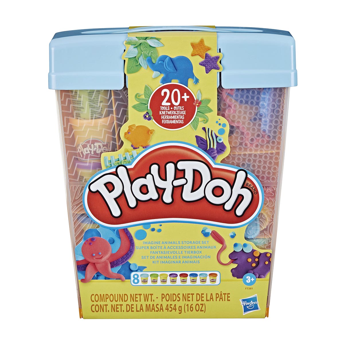 Imagen 0 de Juego de manualidades Set de animales e imaginación Play-Doh