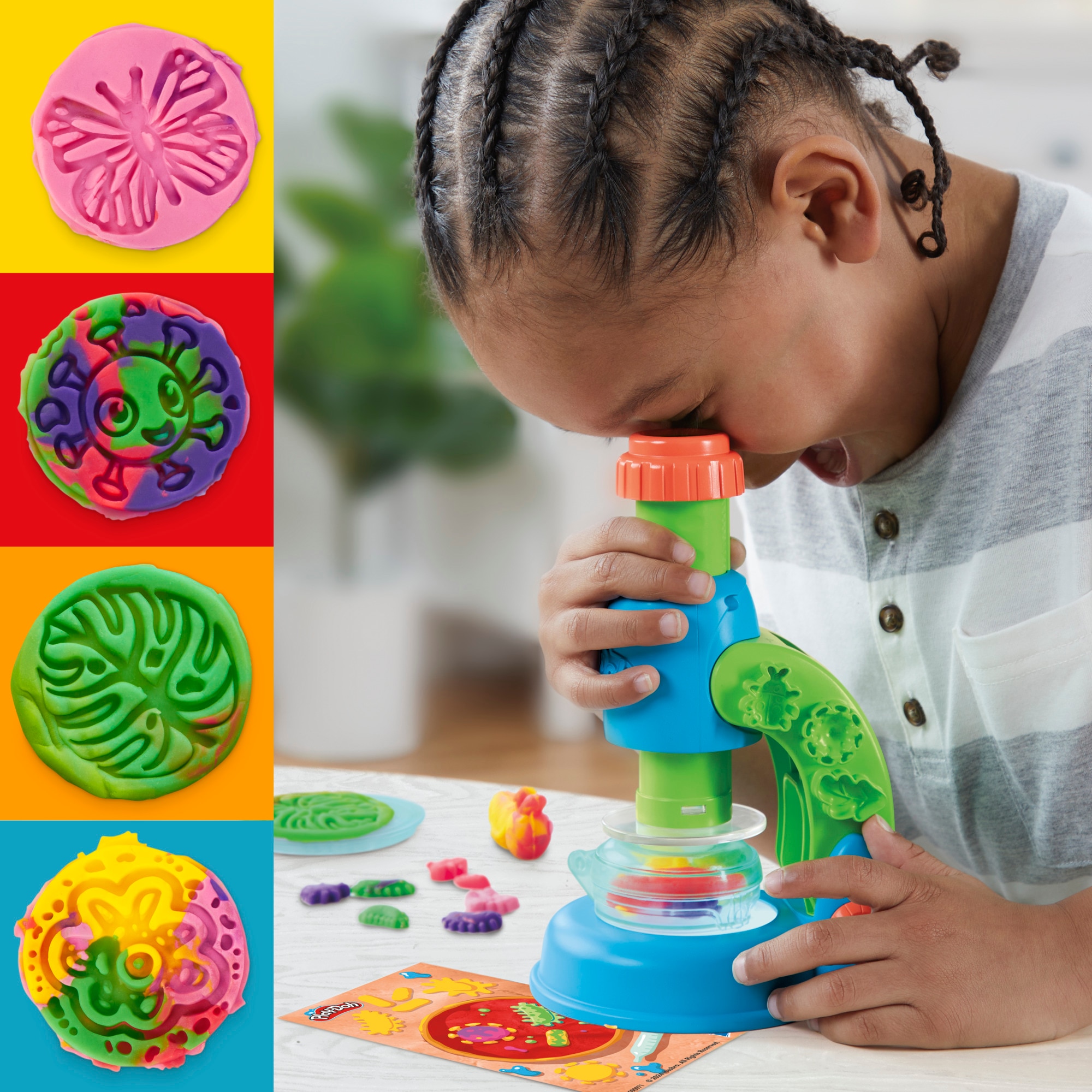 Juego de manualidades Microscopio luminoso Play-Doh 9