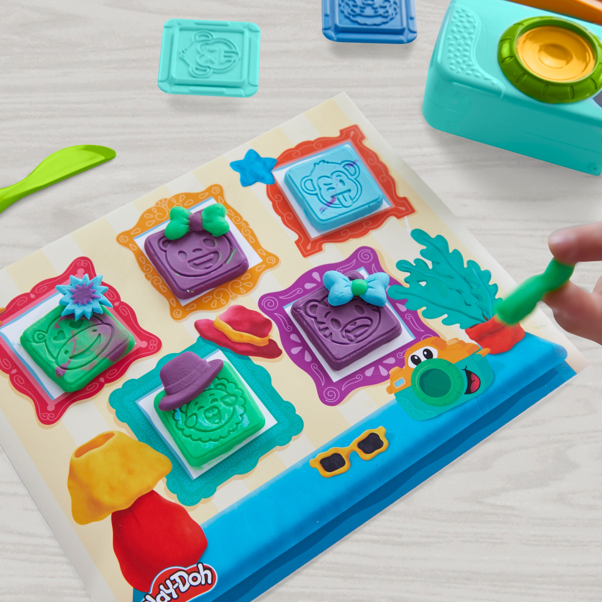 Juego de manualidades Starters Divertido set de fotos Play-Doh 6