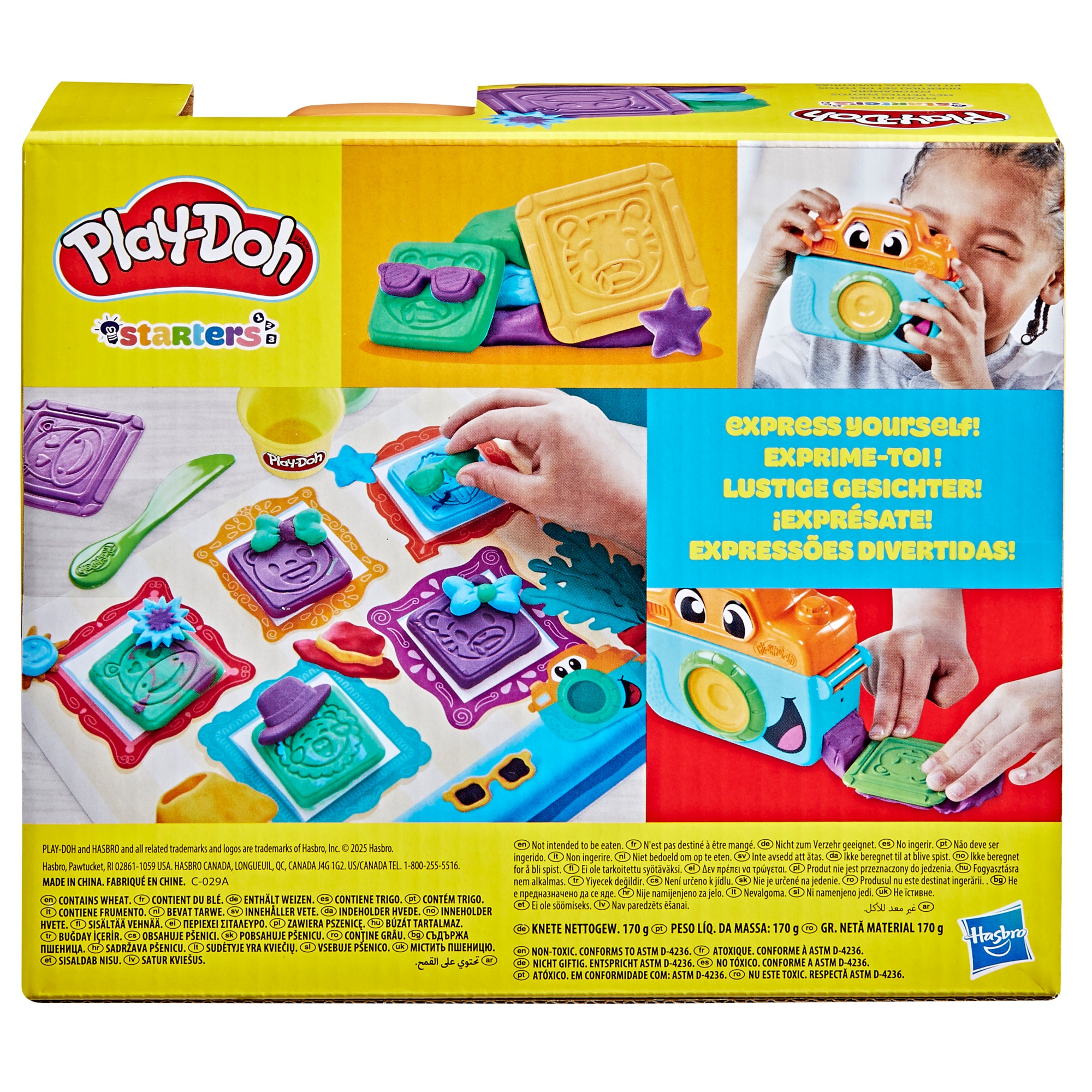 Juego de manualidades Starters Divertido set de fotos Play-Doh 8