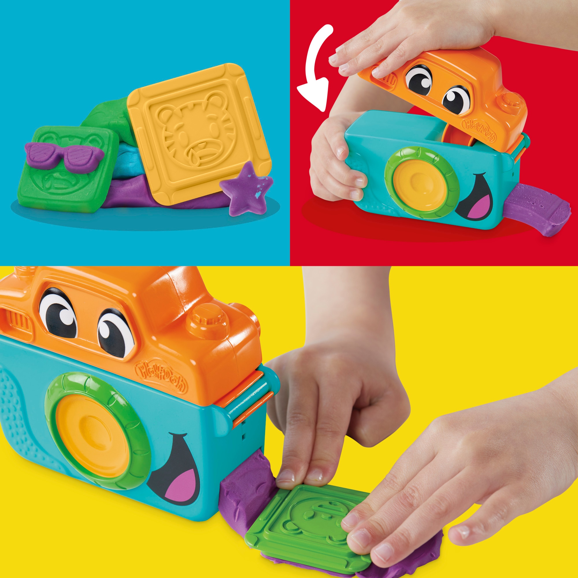 Juego de manualidades Starters Divertido set de fotos Play-Doh 9