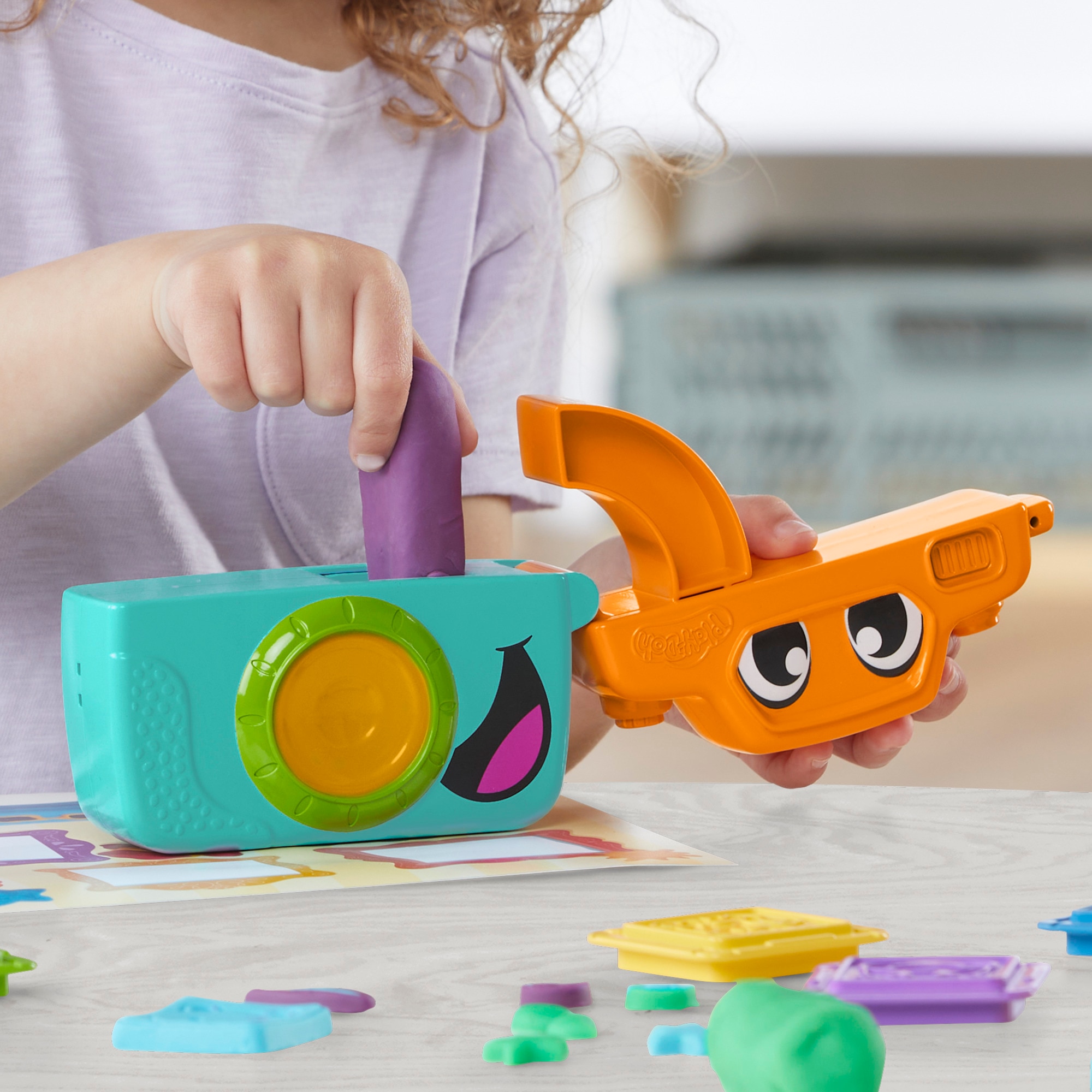 Juego de manualidades Starters Divertido set de fotos Play-Doh 13