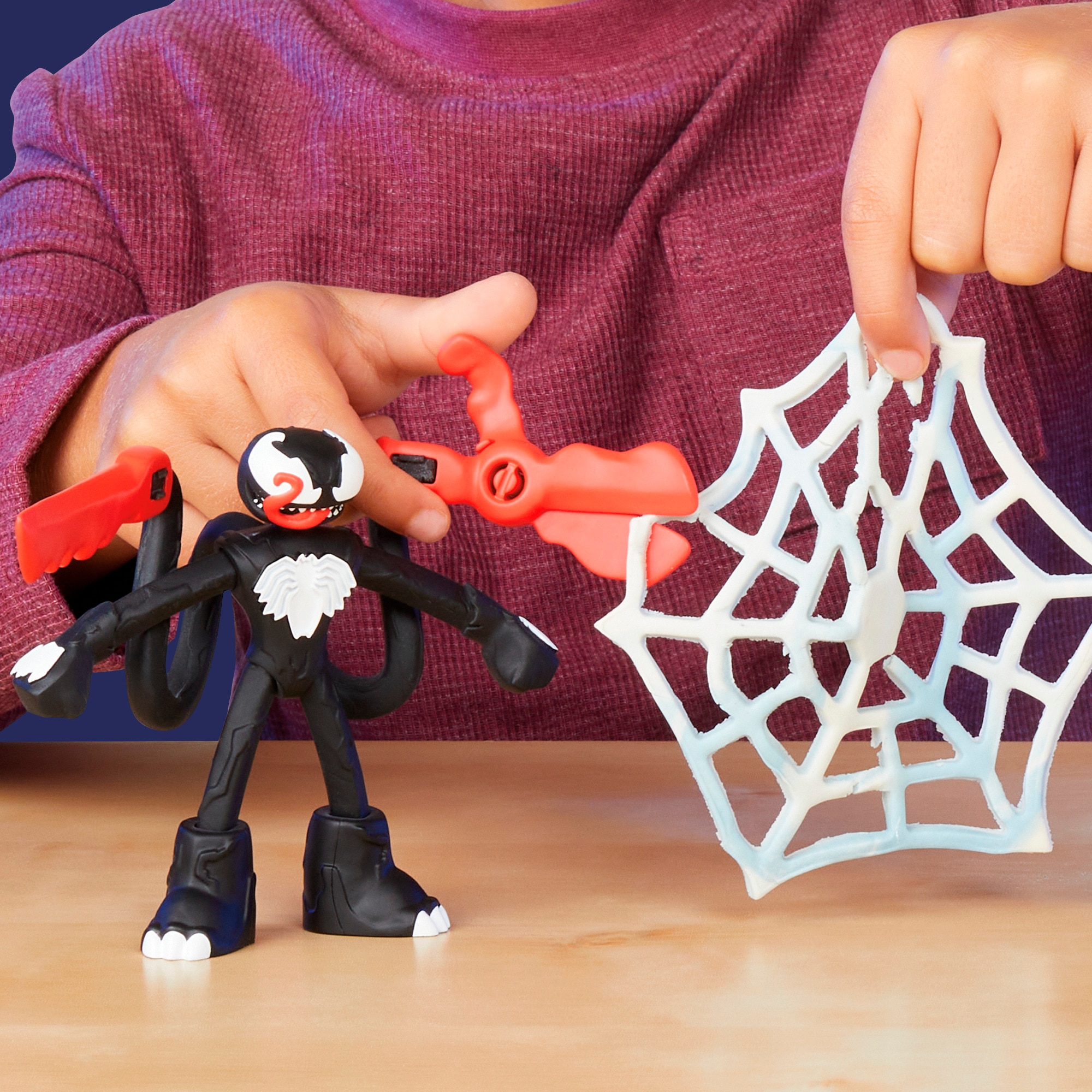 Juego de manualidades Spider-Man Lanza y Atrapa Marvel Play-Doh 11
