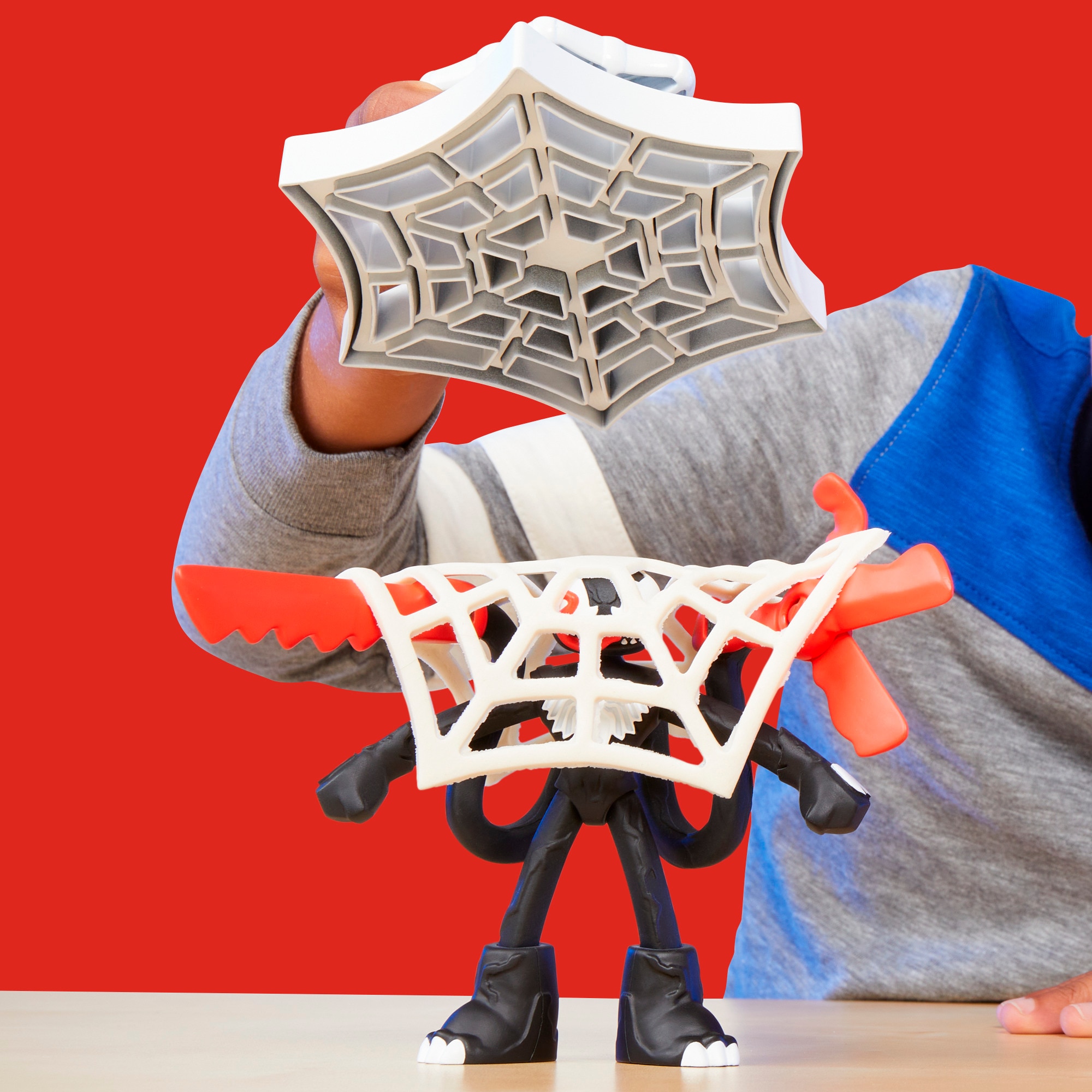 Juego de manualidades Spider-Man Lanza y Atrapa Marvel Play-Doh 14