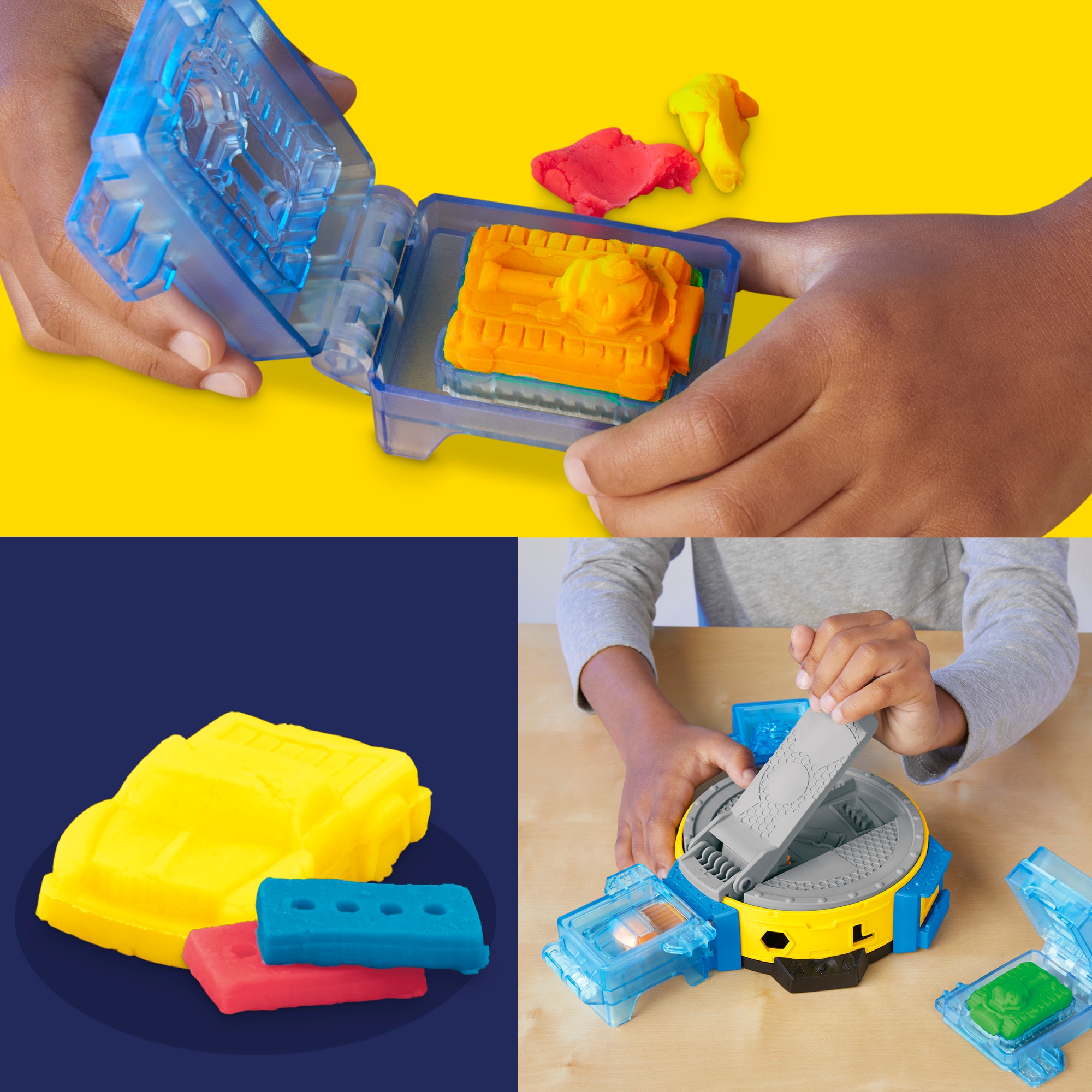 Set de juego de manualidades Hulk Aplasta y Moldea Marvel Play-Doh 4
