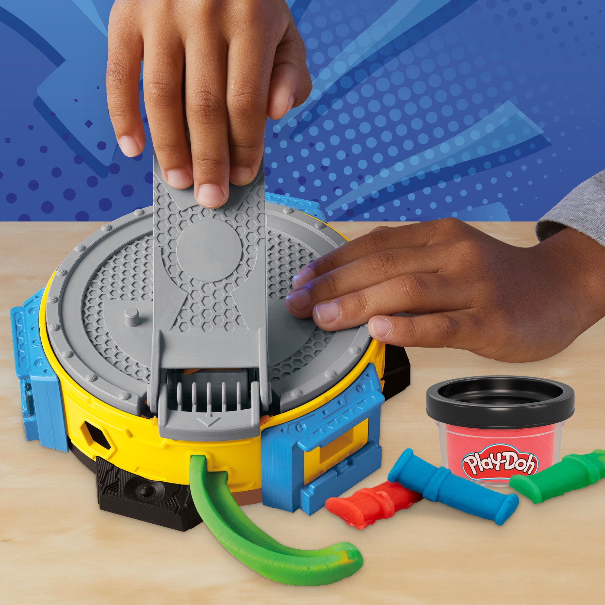 Set de juego de manualidades Hulk Aplasta y Moldea Marvel Play-Doh 5