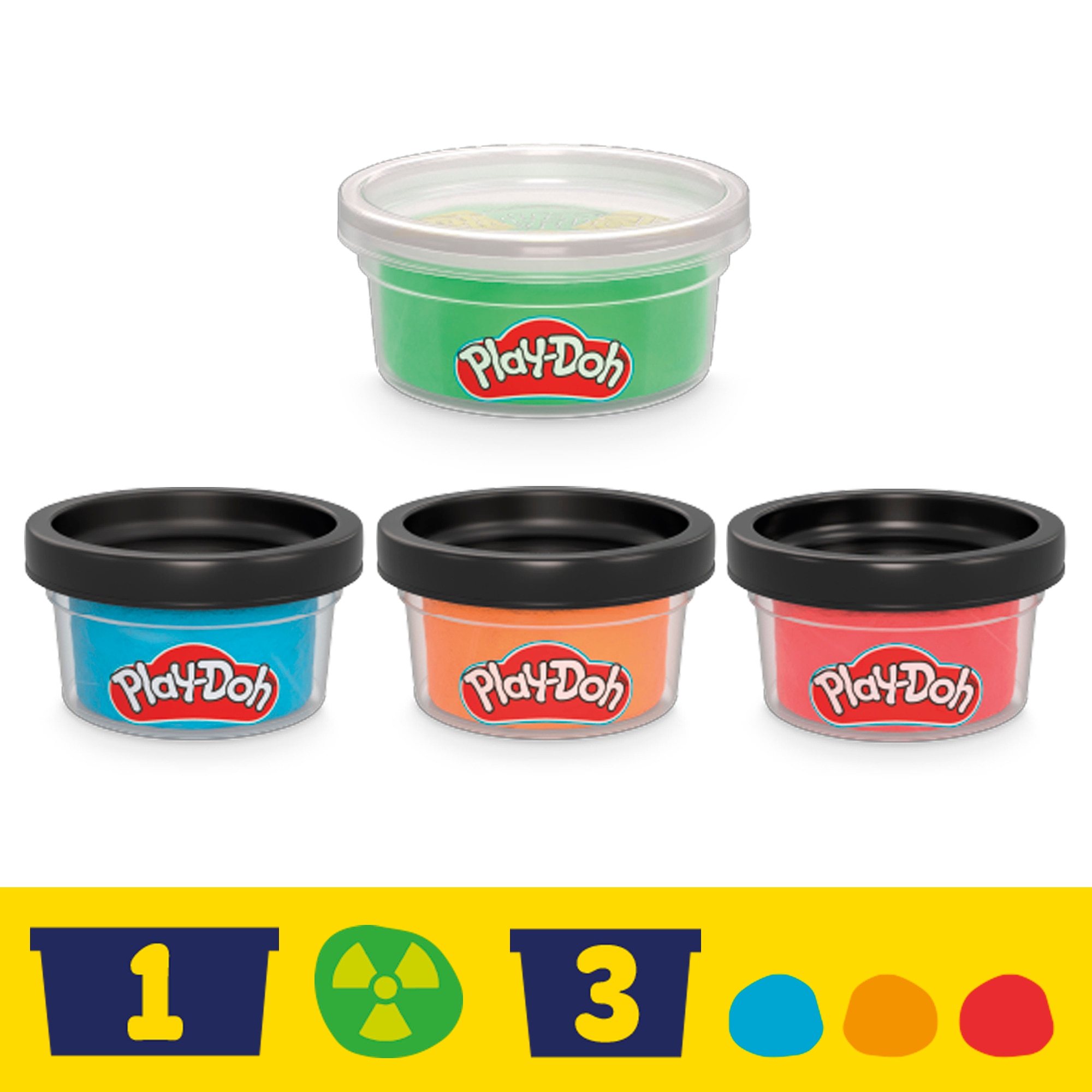 Set de juego de manualidades Hulk Aplasta y Moldea Marvel Play-Doh 10