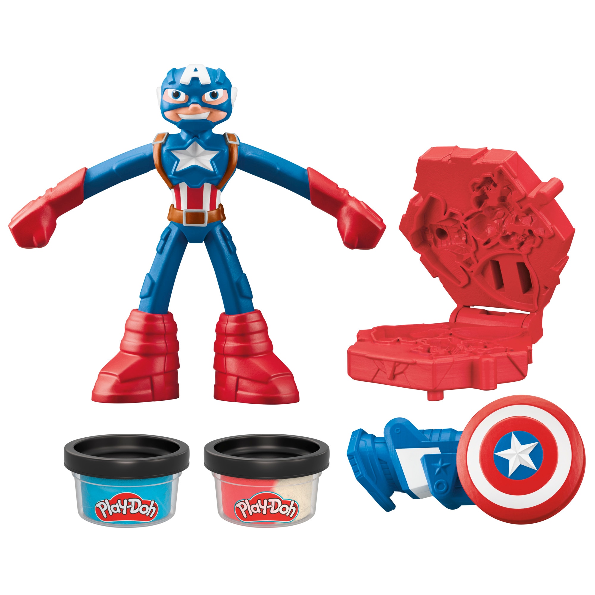 Figura Play-Doh Marvel e Acessório - Artigo Sortido. Envio realizado de forma aleatória 9