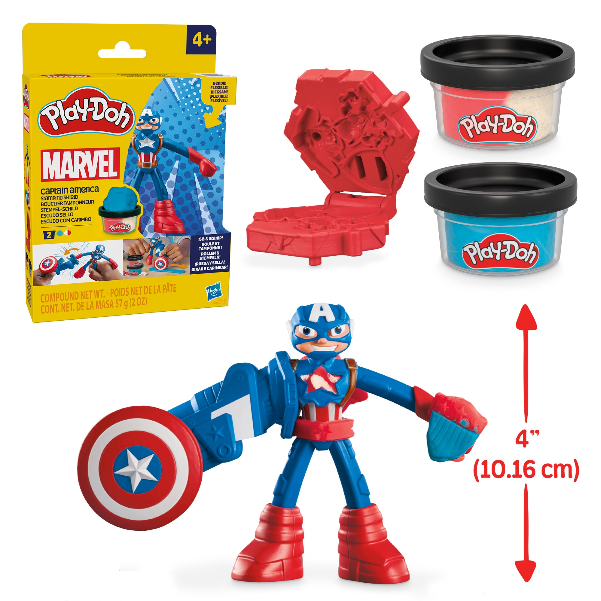 Figura Play-Doh Marvel e Acessório - Artigo Sortido. Envio realizado de forma aleatória 16