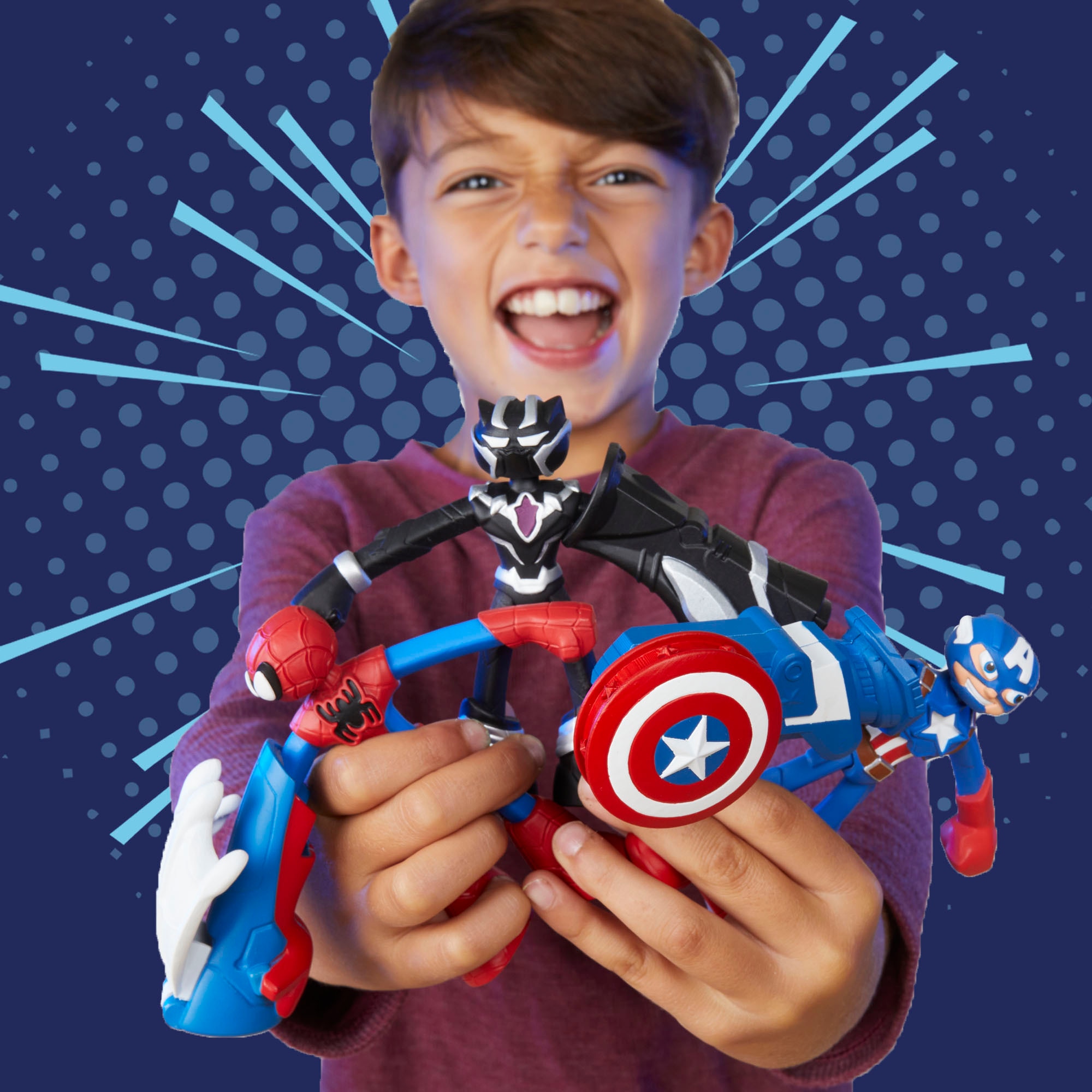 Figura Play-Doh Marvel e Acessório - Artigo Sortido. Envio realizado de forma aleatória 20