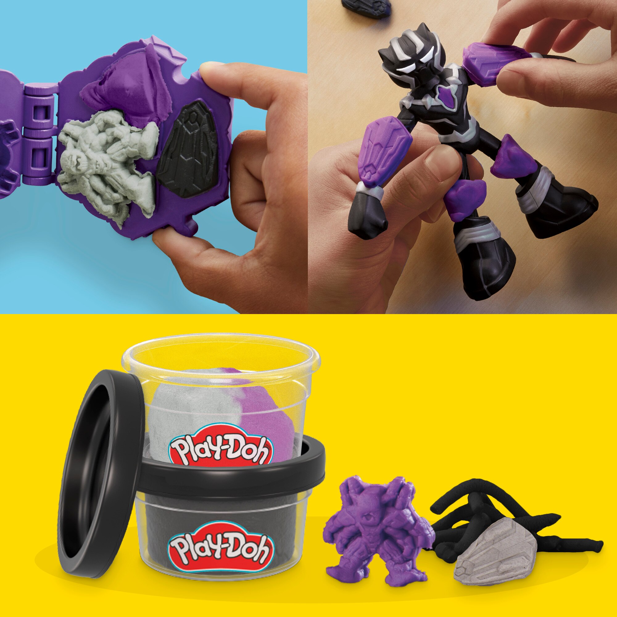 Figura Play-Doh Marvel e Acessório - Artigo Sortido. Envio realizado de forma aleatória 27