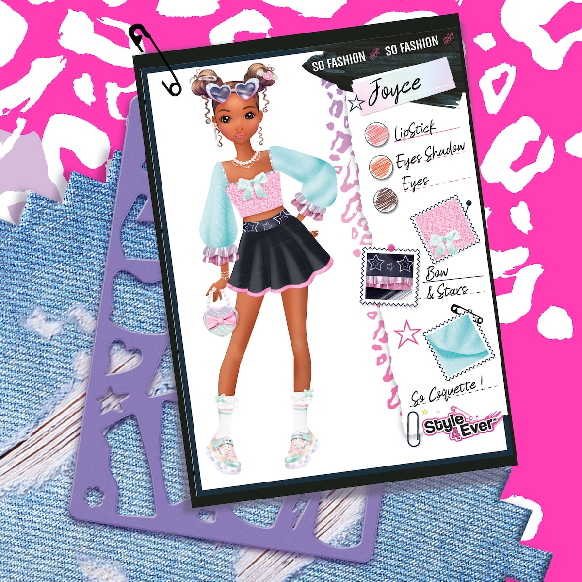 Juego de manualidadesEstudio De Diseño De Moda Con Luz Style 4 Ever 9