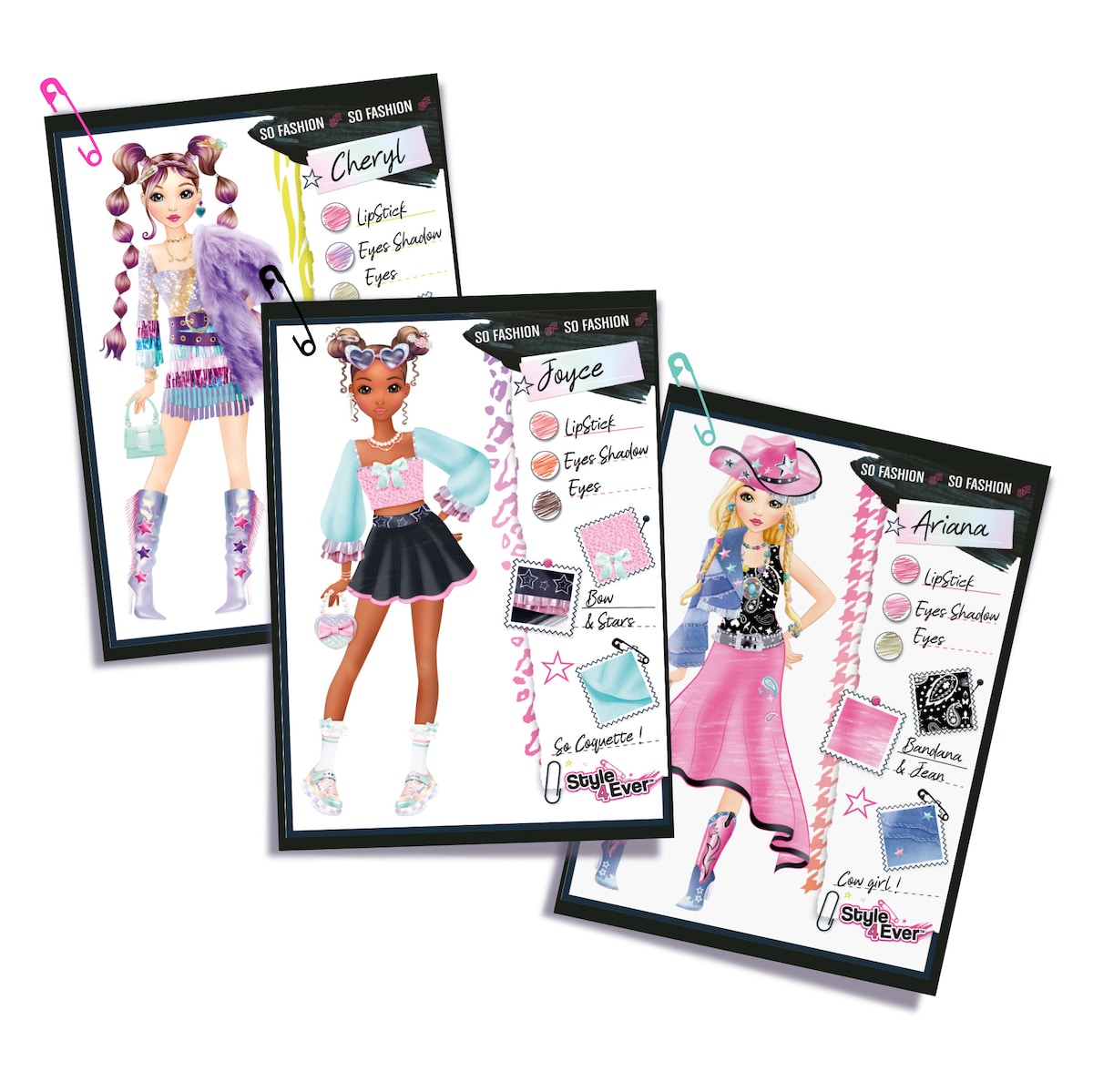 Juego de manualidadesEstudio De Diseño De Moda Con Luz Style 4 Ever 10