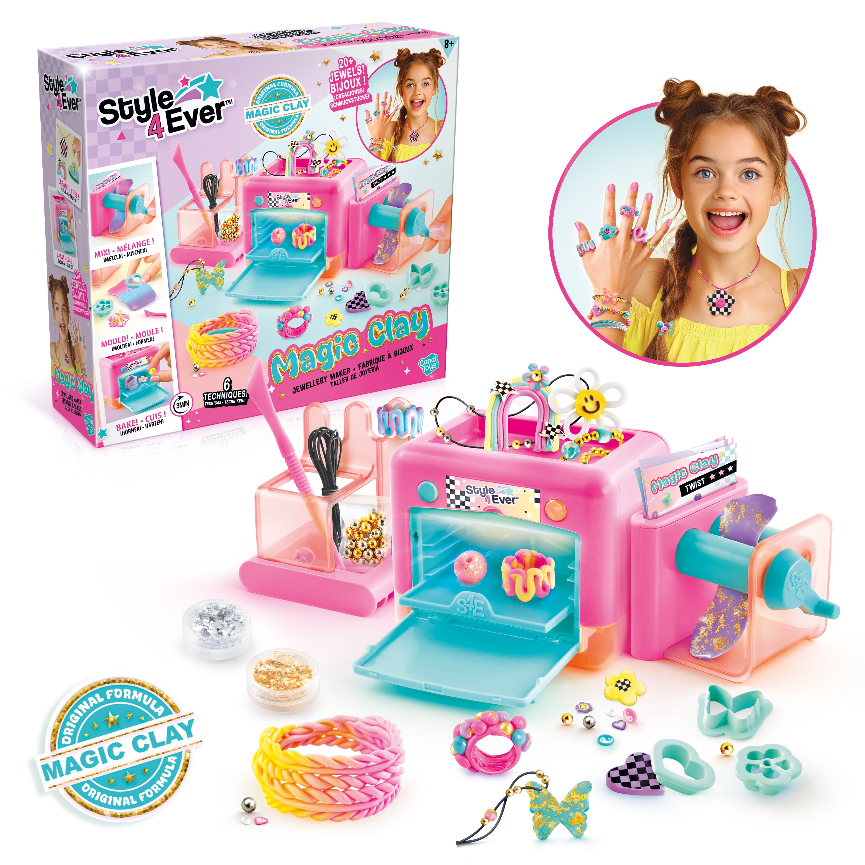 Juego de manualidades Taller De Bisutería De Arcilla Mágica Style 4 Ever 2