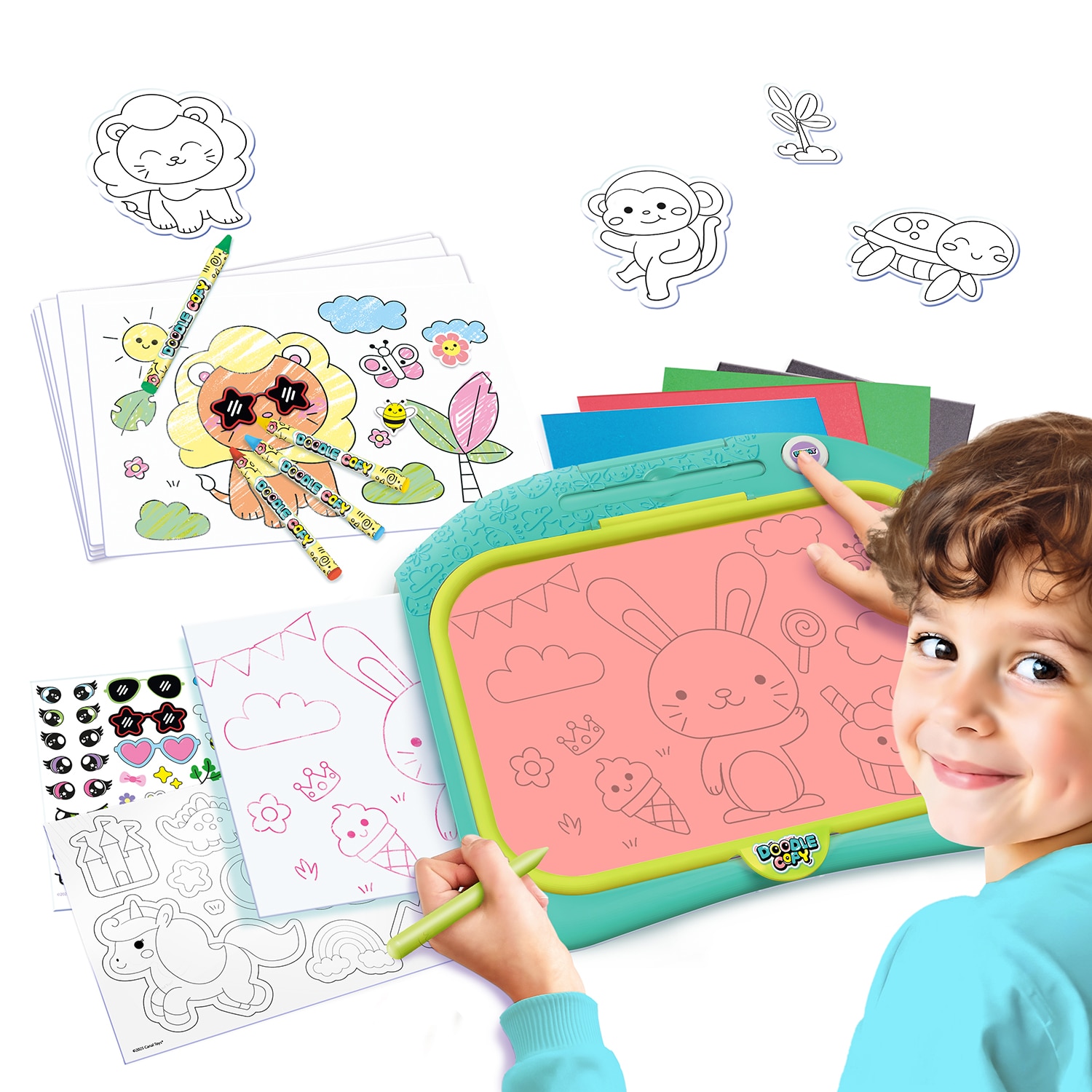 Juego de manualidades Pizarra Copia E Imprime Canal Toys 7