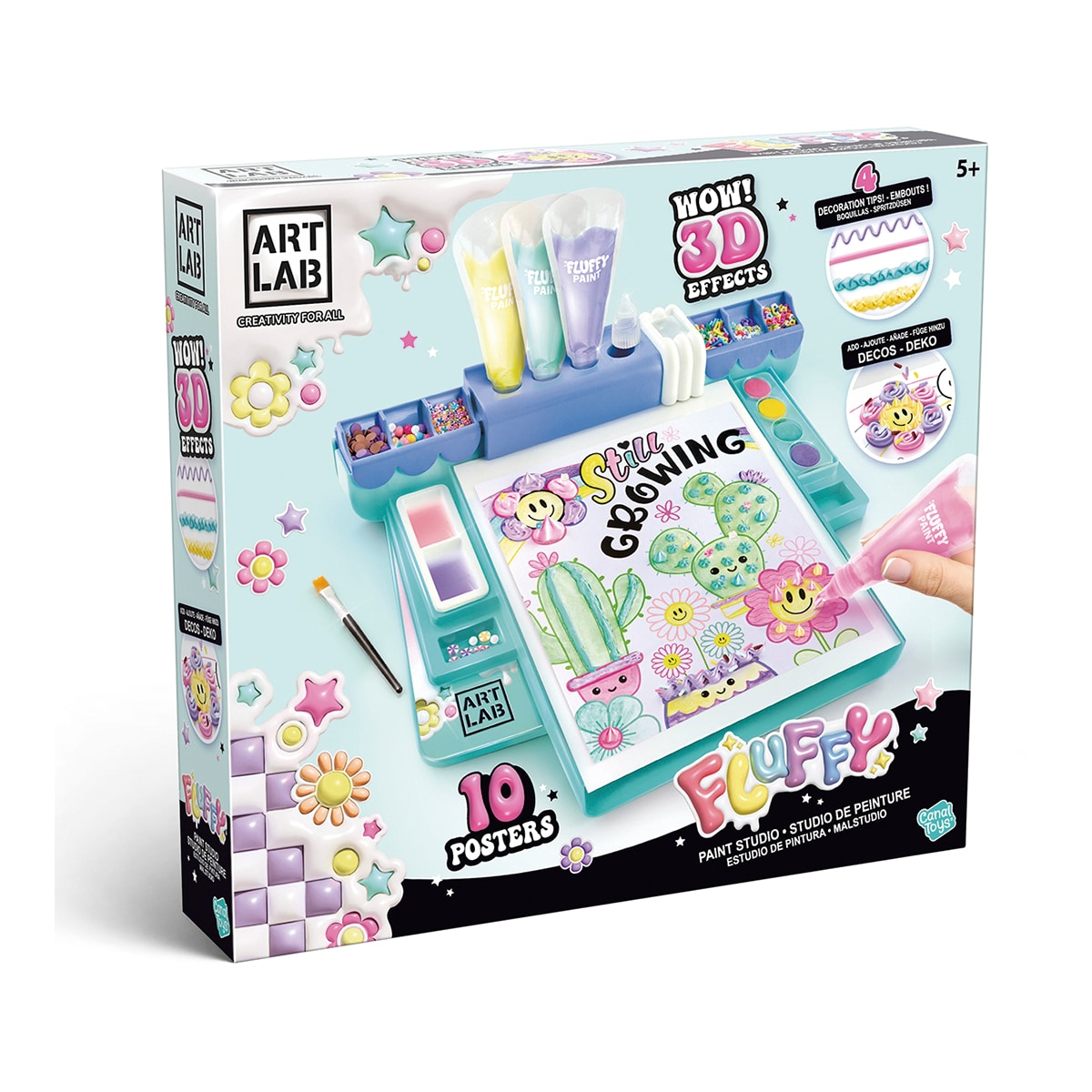 Juego de manualidades Estudio De Acuarelas 3D Art Lab 1