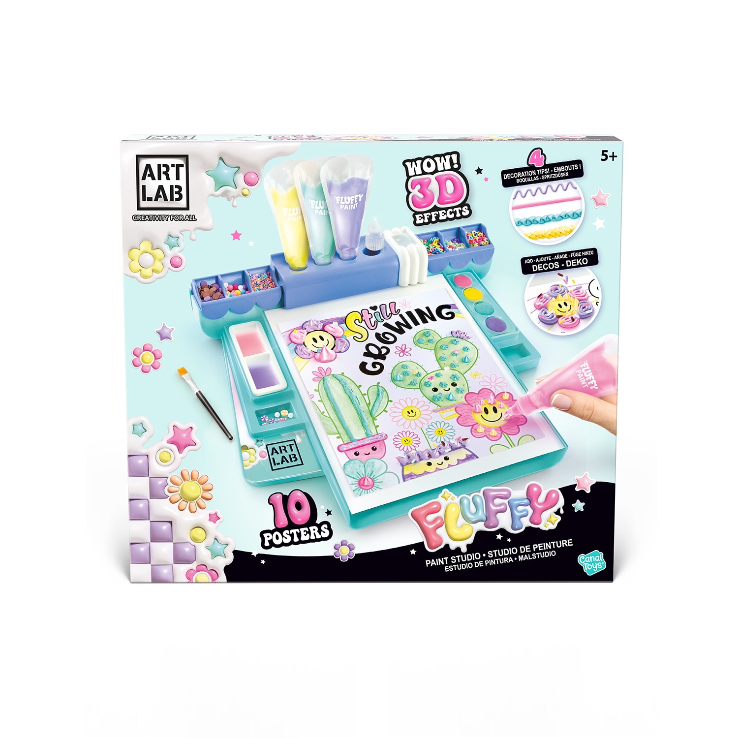 Juego de manualidades Estudio De Acuarelas 3D Art Lab 5