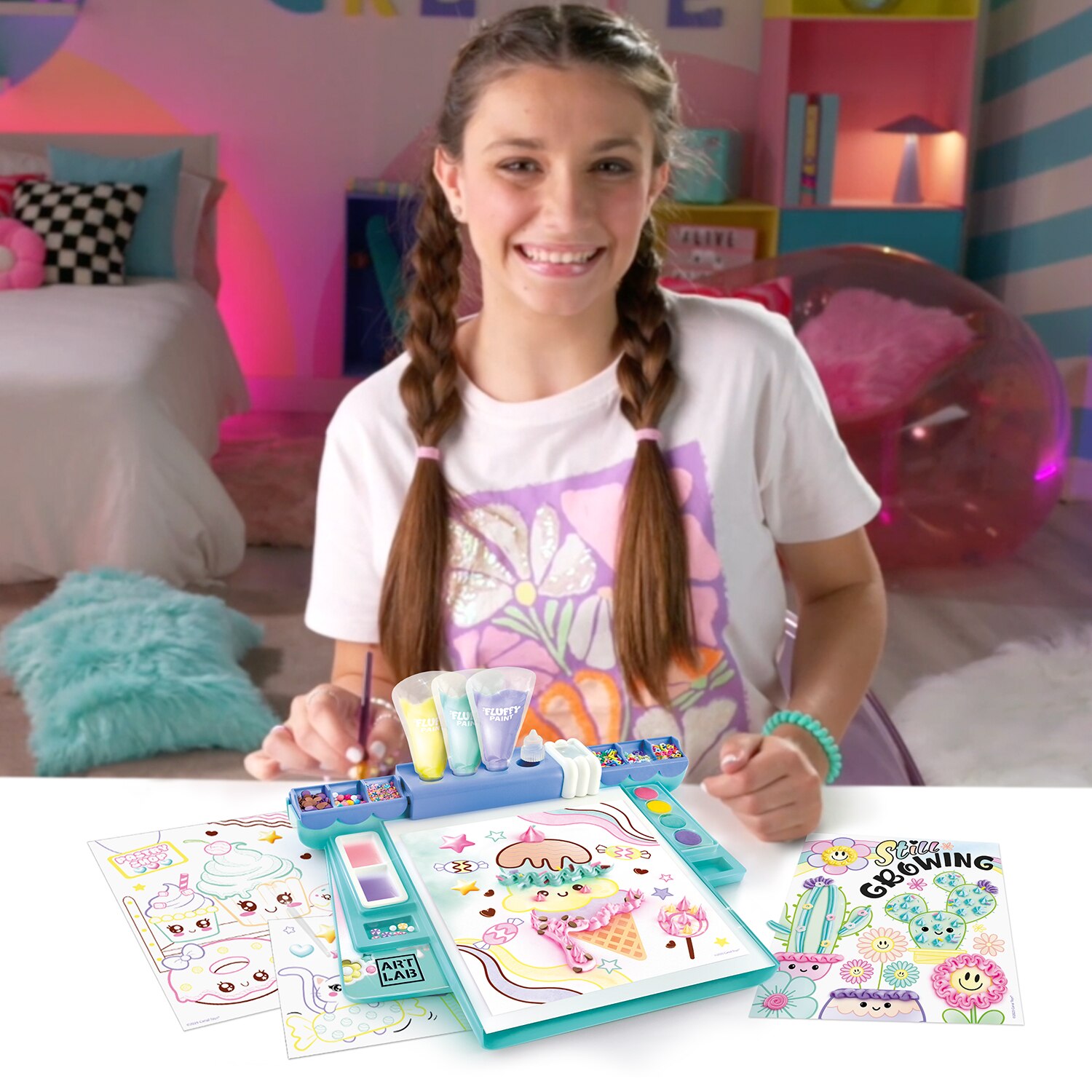 Juego de manualidades Estudio De Acuarelas 3D Art Lab 7
