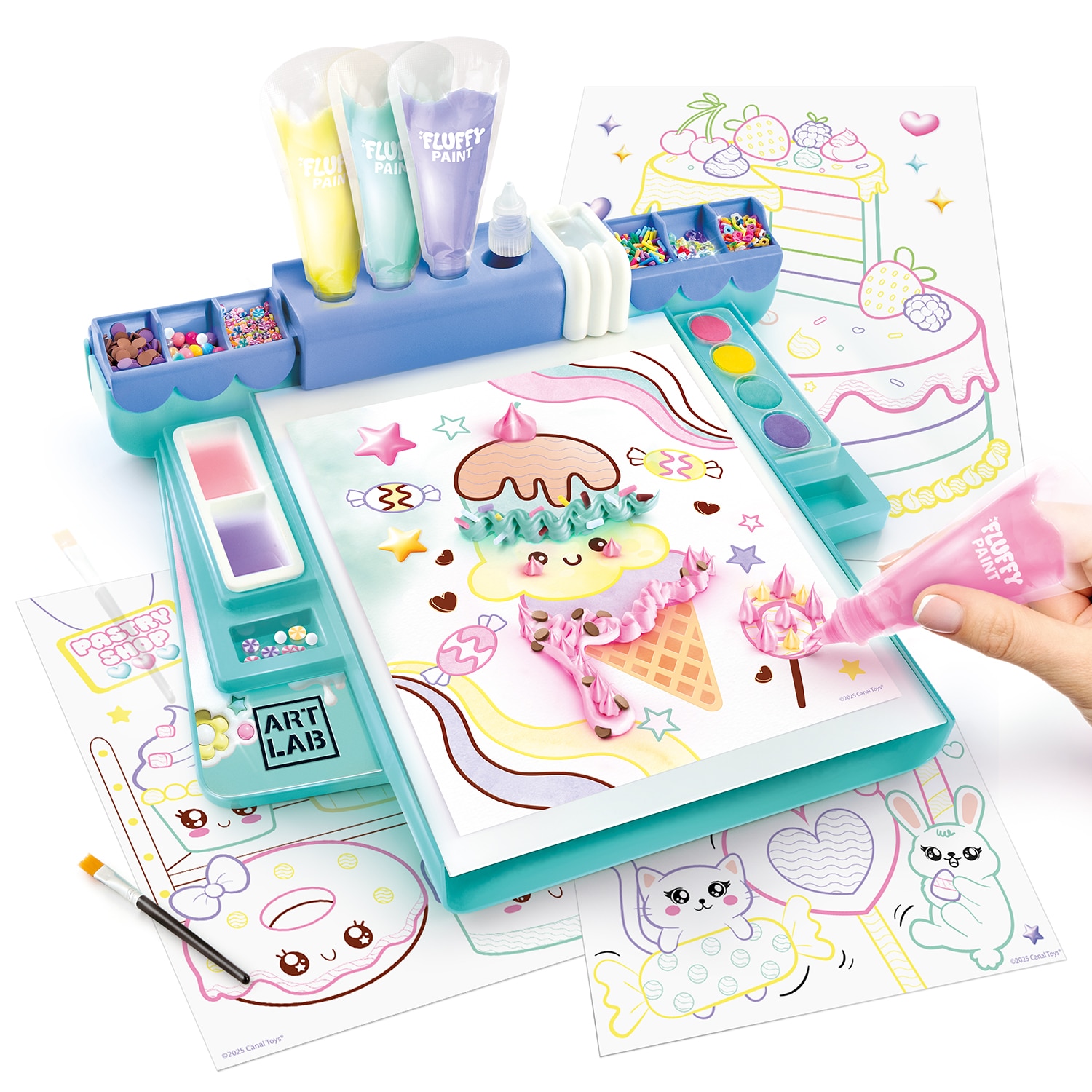 Juego de manualidades Estudio De Acuarelas 3D Art Lab 13