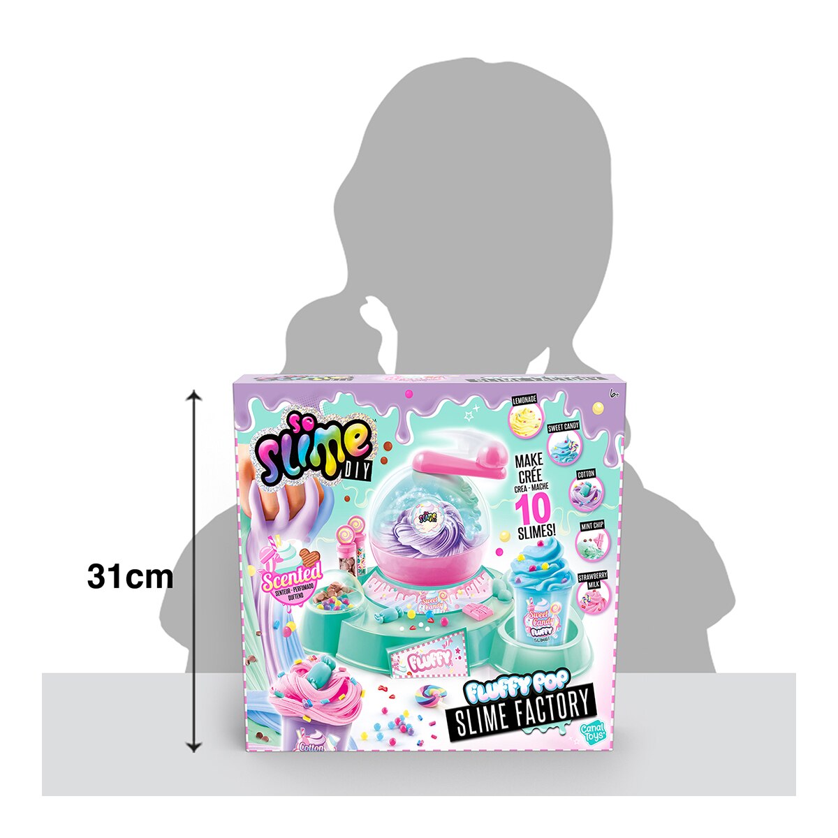 Juego de manualidades Fabrica De Slime Fluffy So Slime 13