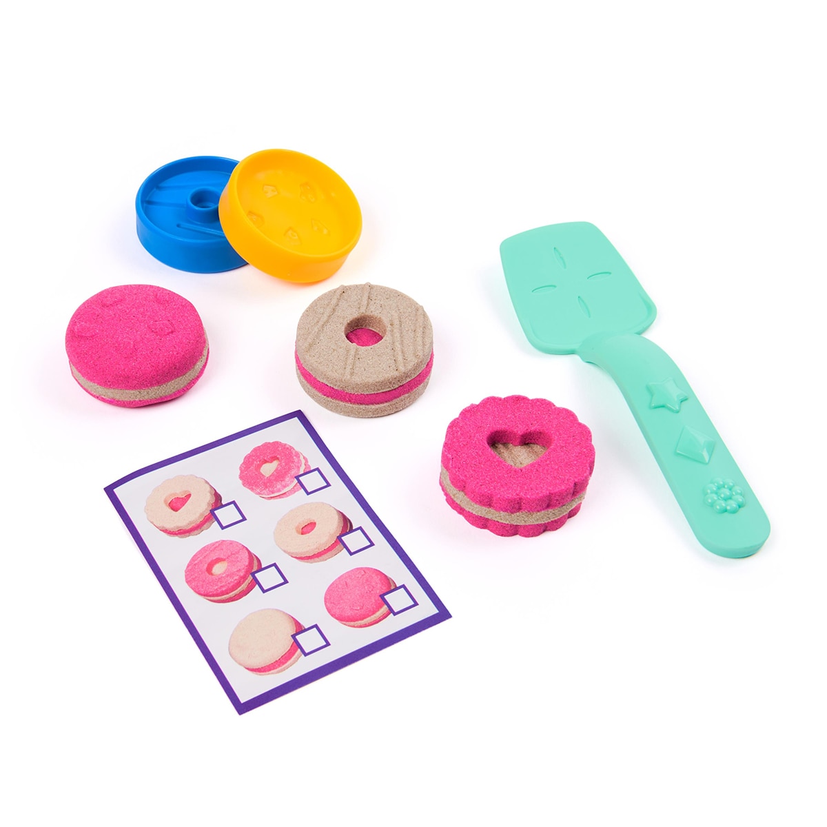 Juego de manualidades Bandeja de Cookies Kinetic Sand 3