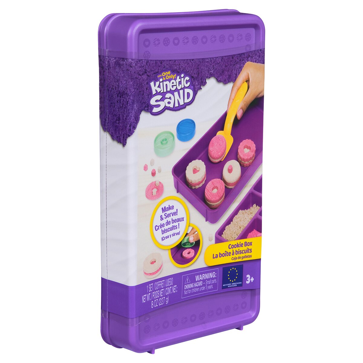 Juego de manualidades Bandeja de Cookies Kinetic Sand 4