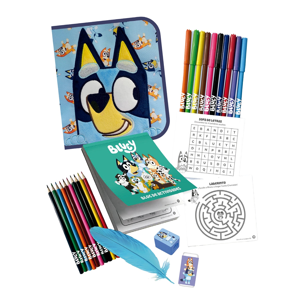 Imagen 0 de Estuche Fluffy Bluey Cefa Toys