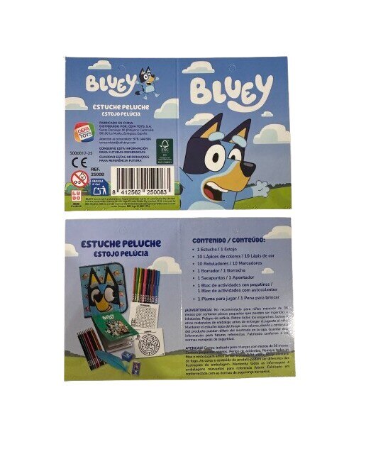 Estuche Fluffy Bluey Cefa Toys 5