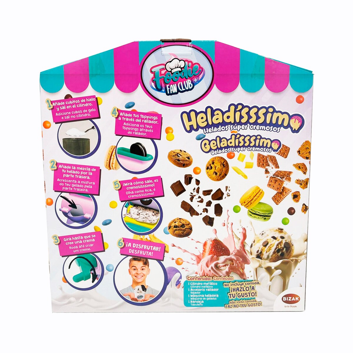 Máquina para hacer helados Heladisssimo Bizak 2