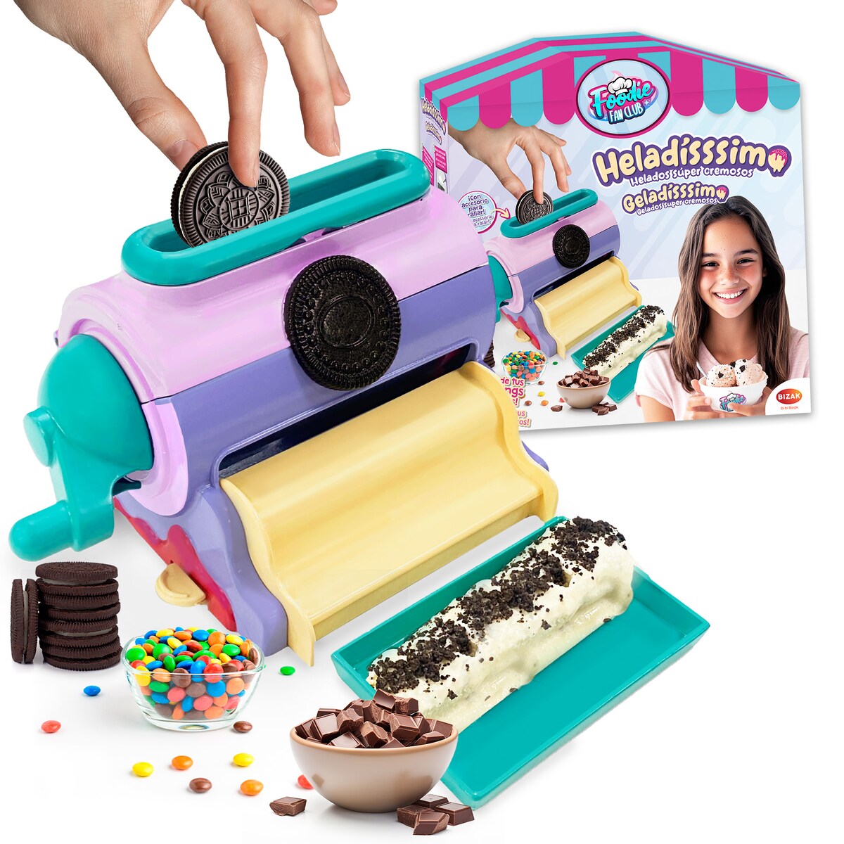Máquina para hacer helados Heladisssimo Bizak 4