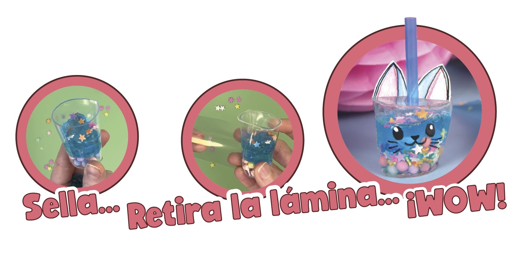 Kit manualidades Comiditas Nano Tape Magic Classic Bizak 4