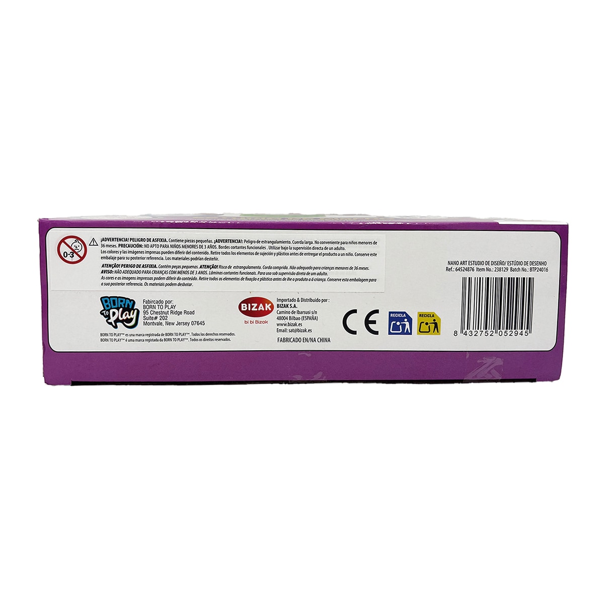 Kit manualidades Estudio de diseño Nano Art Bizak 5