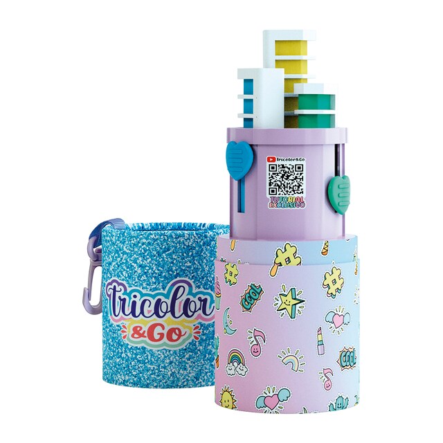 Juego de manualidades Shinetastic Tricolor&Go Bizak