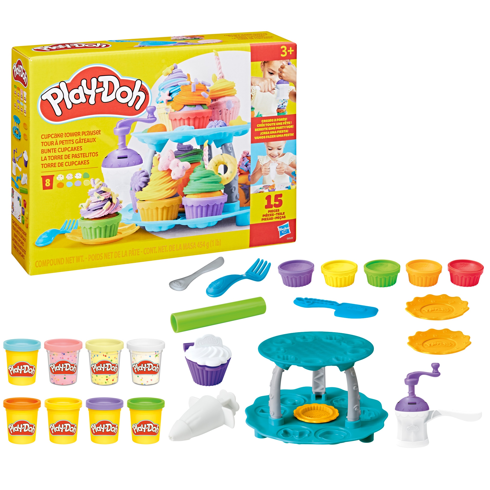 La torre de pastelitos Play-Doh 2